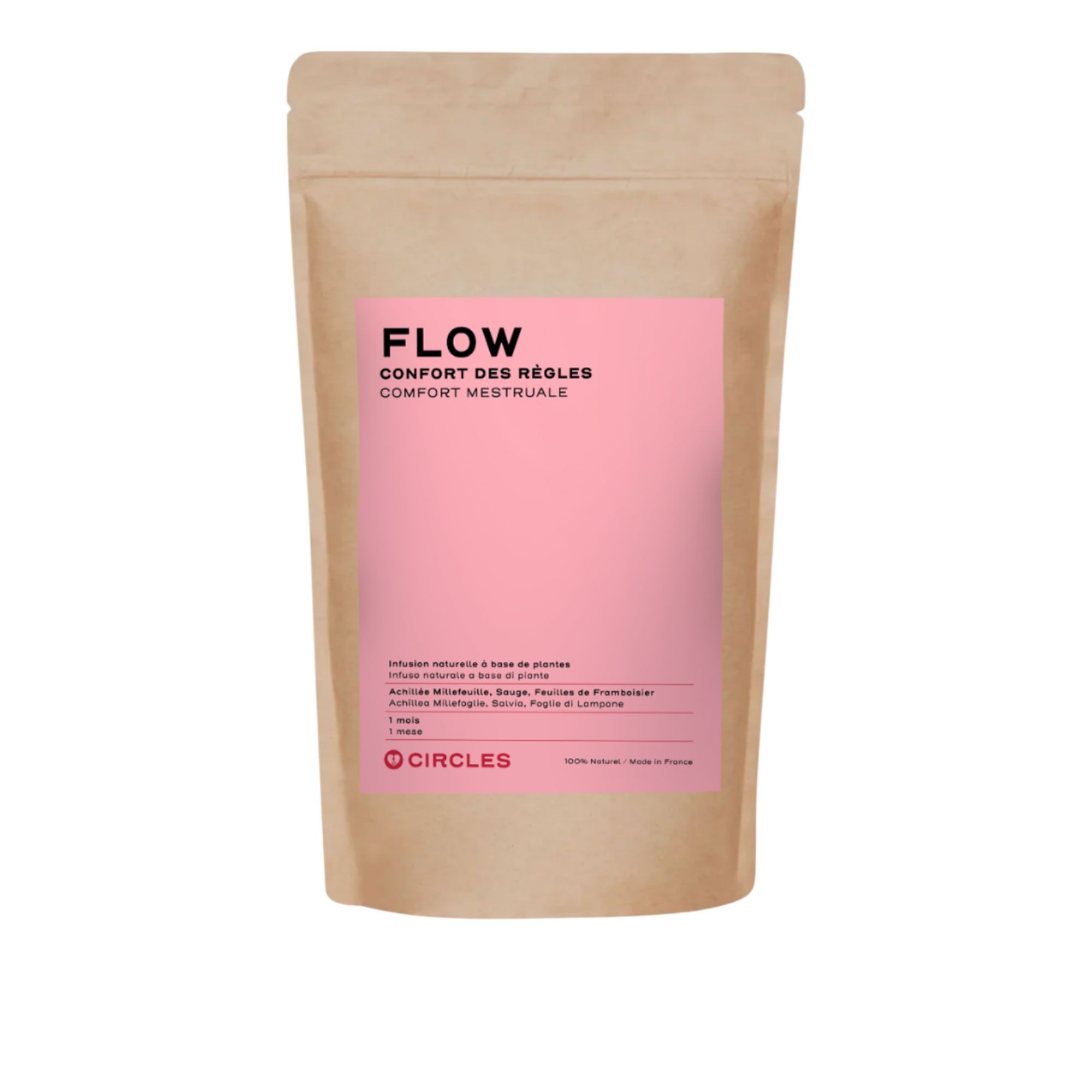 Circles
FLOW Comfort 
del ciclo
Infuso naturale (60g)