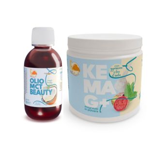 Ke Bakery
Olio MCT (150ml) e
KeMag+ (150g) Kit
2 integratori