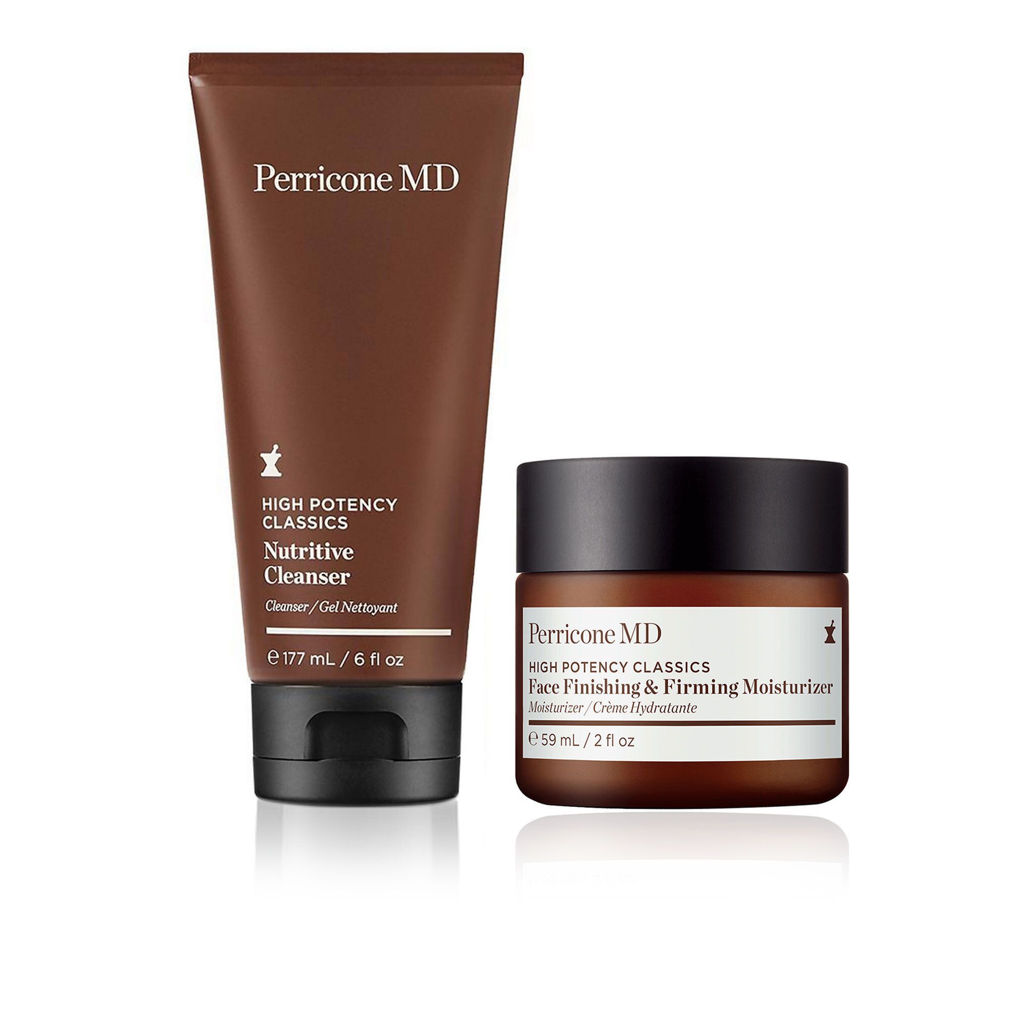 QVC Perricone MD Detergente Nutritive + crema viso idratante