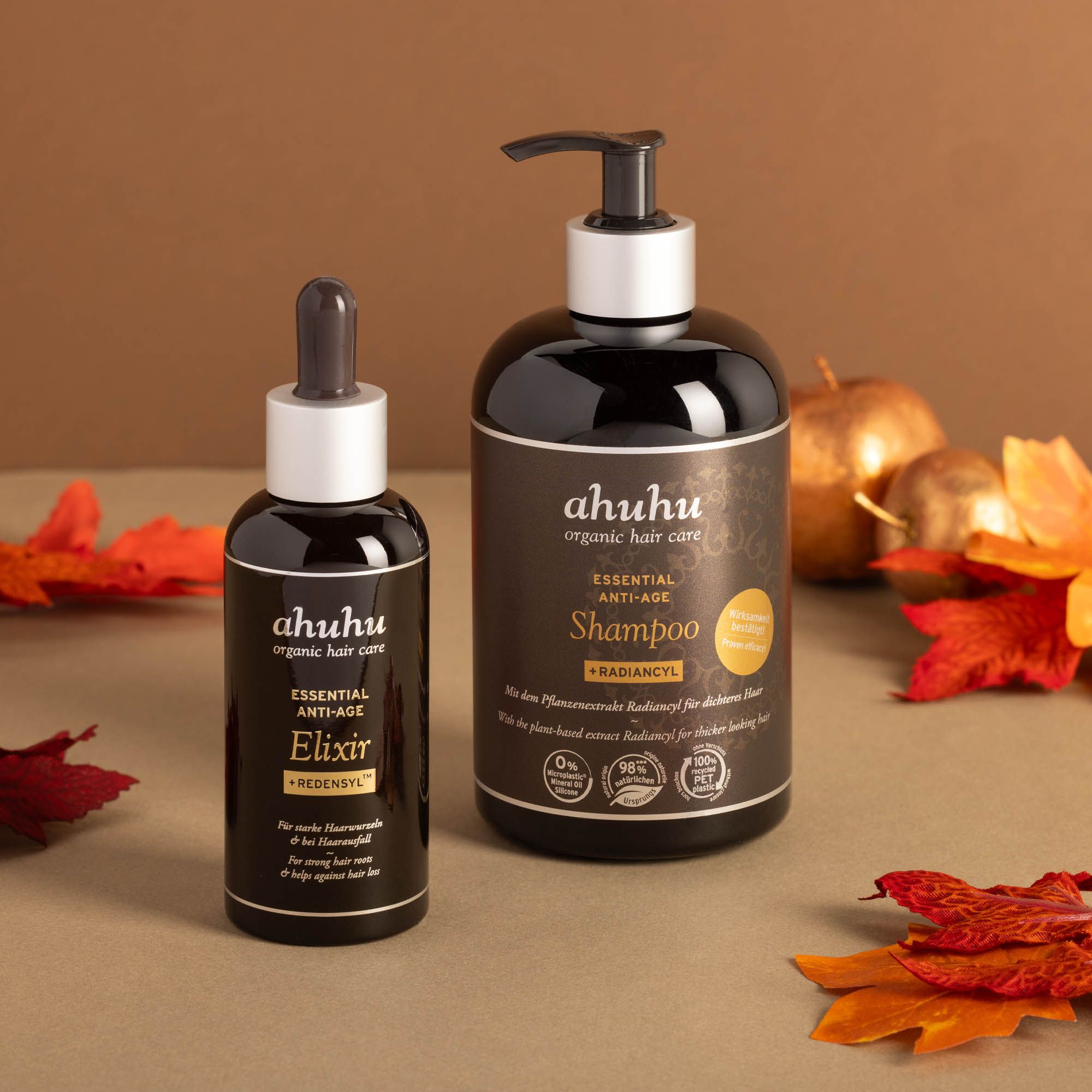 Image of Ahuhu Duo capelli Essential Anti Age: shampoo e Elixir061