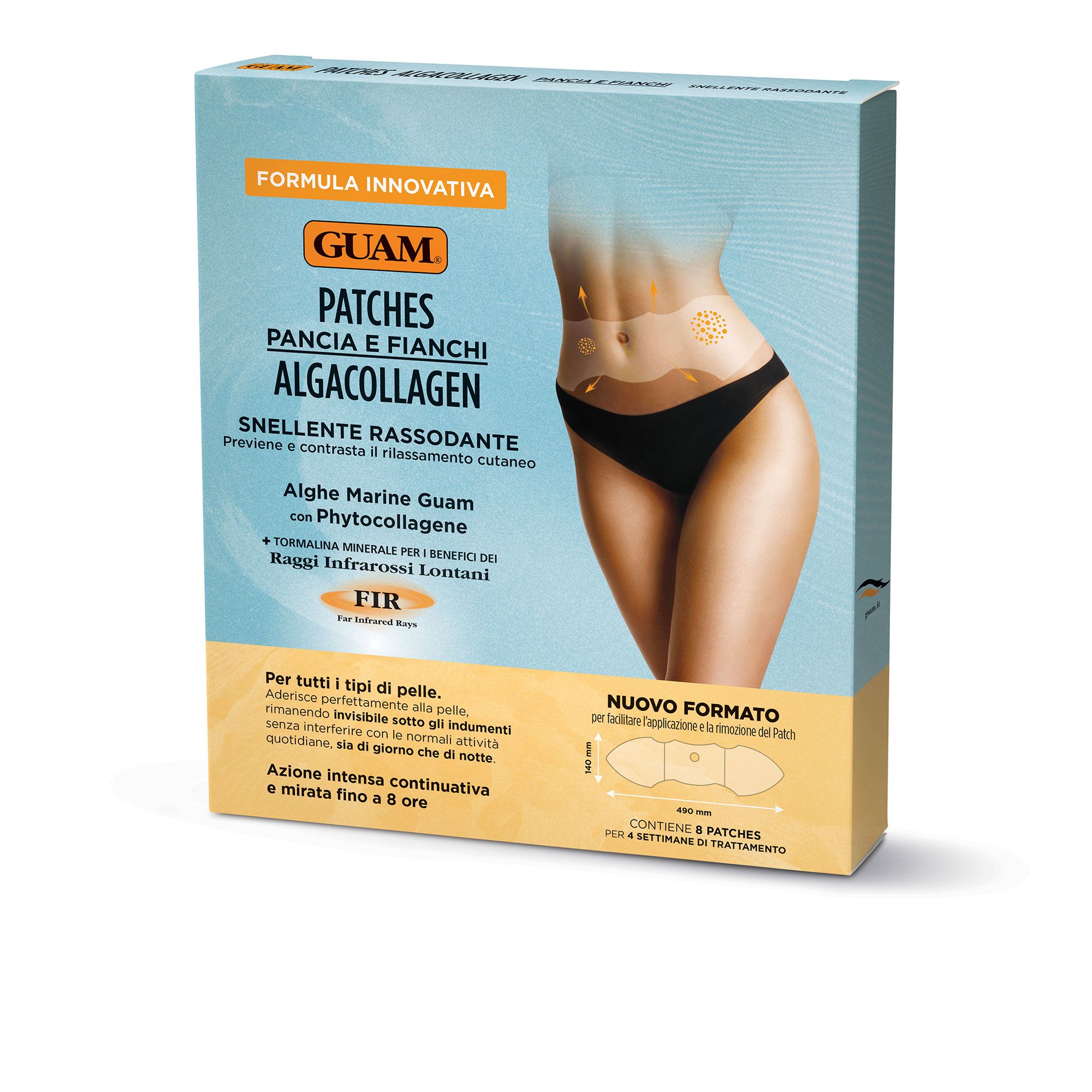 Guam
Patch Algacollagen
pancia e fianchi
(8 pz)