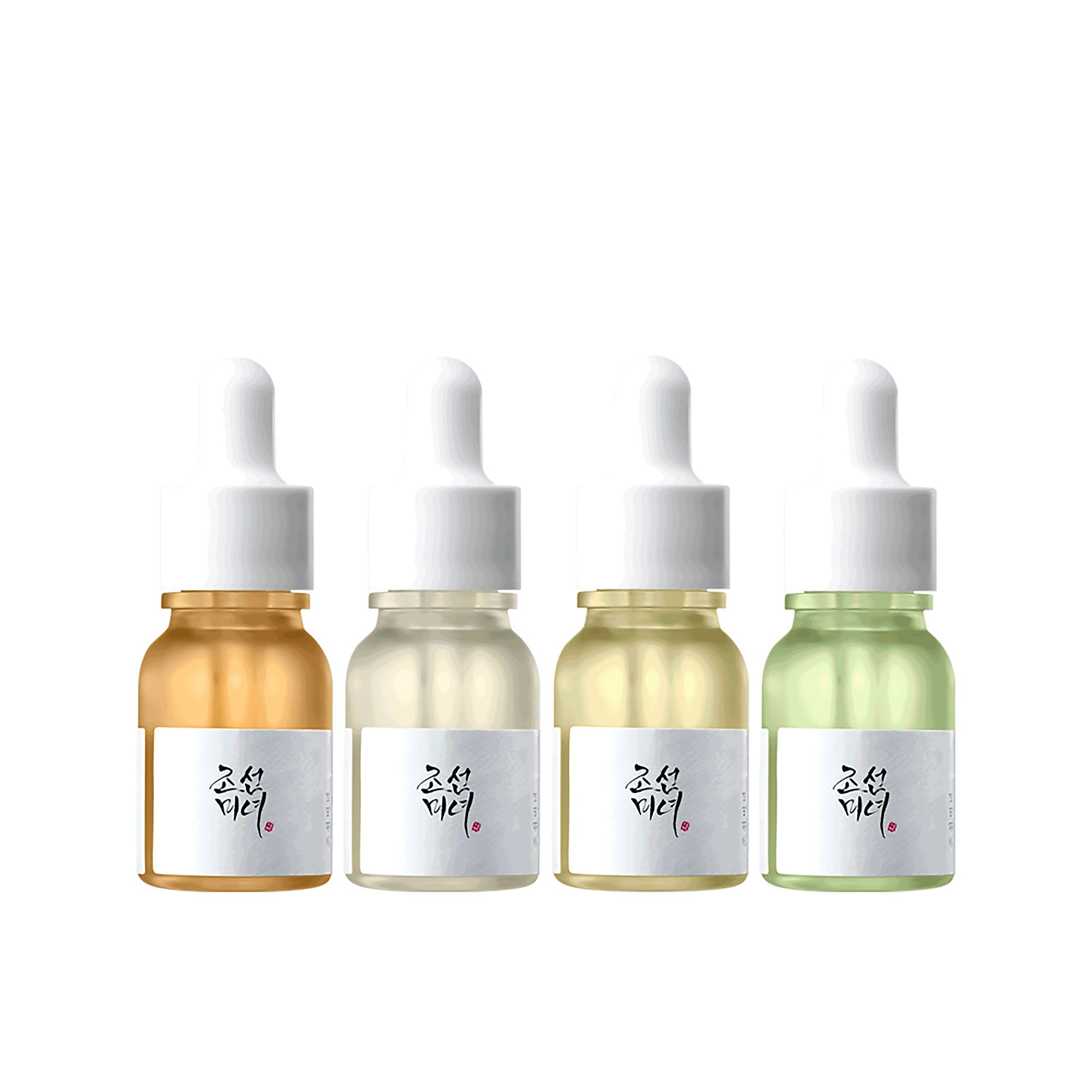 Beauty of Joseon
Hanbang Discovery Kit
con 4 sieri viso
mini-size (4x10 ml)