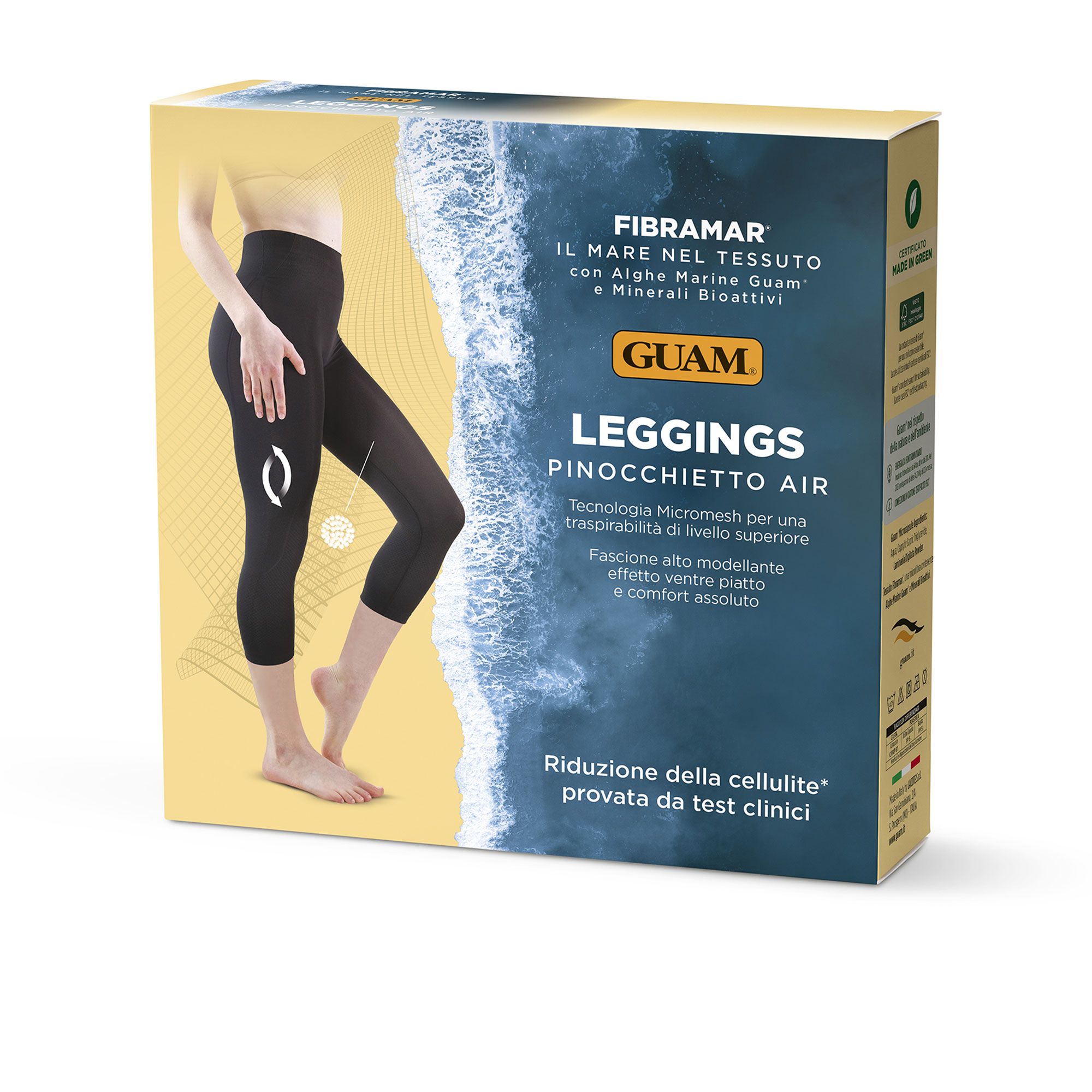 Guam®
Leggings modellanti
anticellulite
Pinocchietto Air