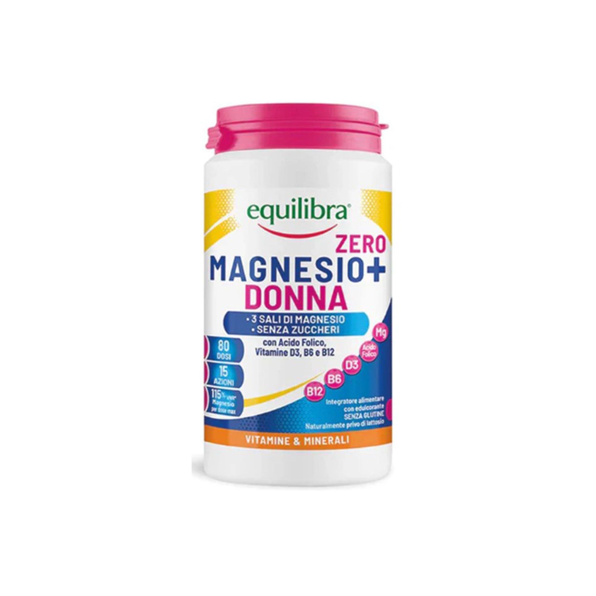 Equilibra
Integratore
Magnesio+ Donna 
Zero (200g - 80 dosi)