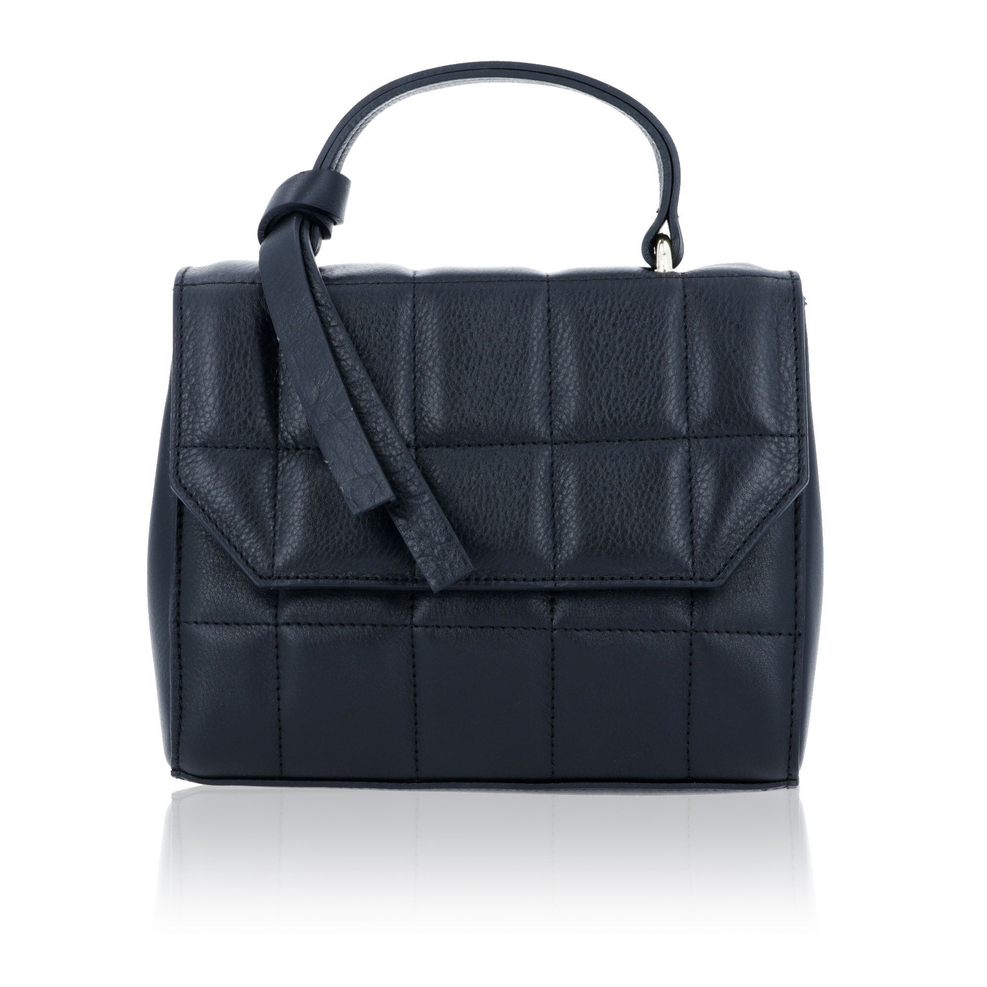 Le Corone Bags
Borsa Leda in pelle
trapuntata con
tracolla removibile