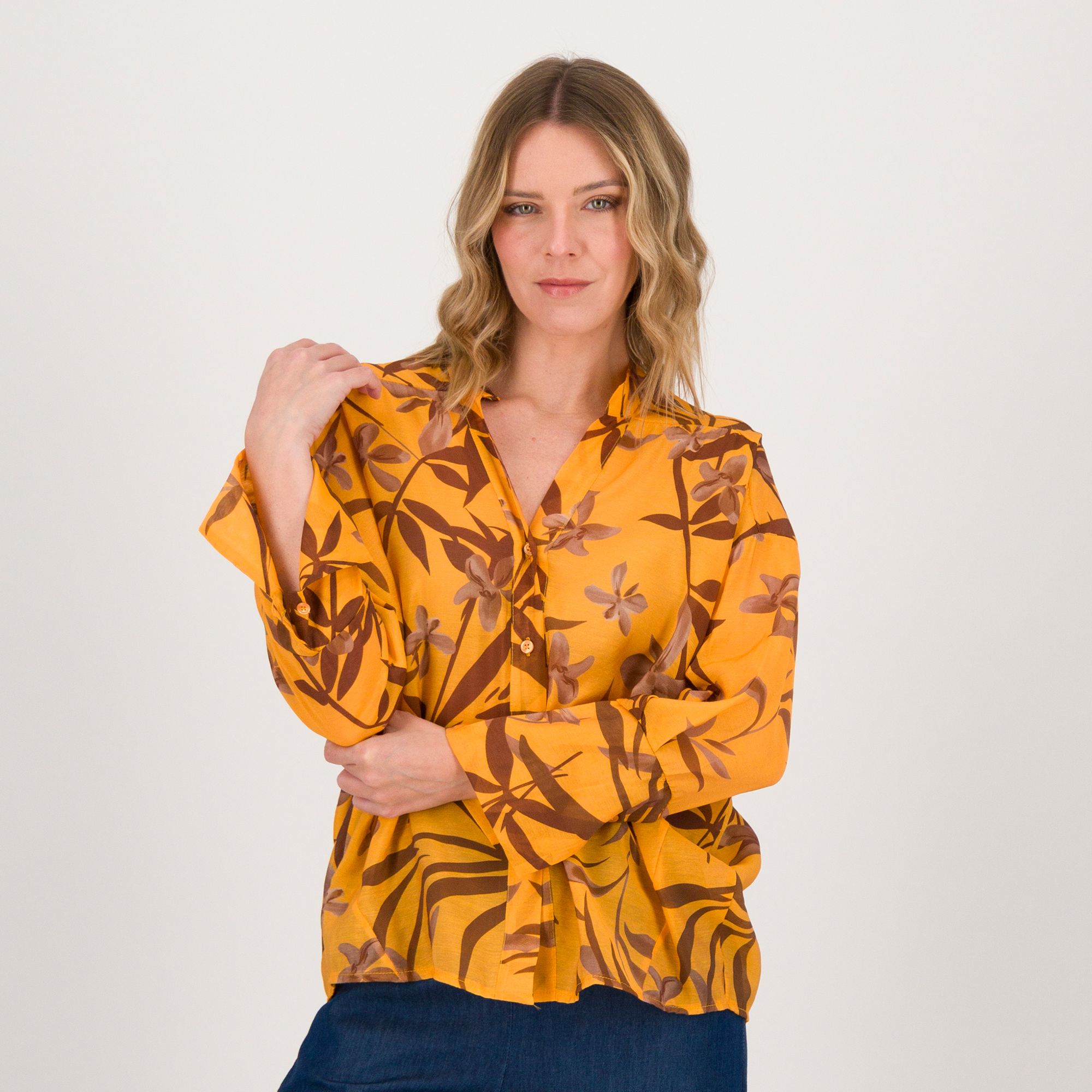 Mood Atelier
Camicia fantasia
a manica lunga
in misto viscosa