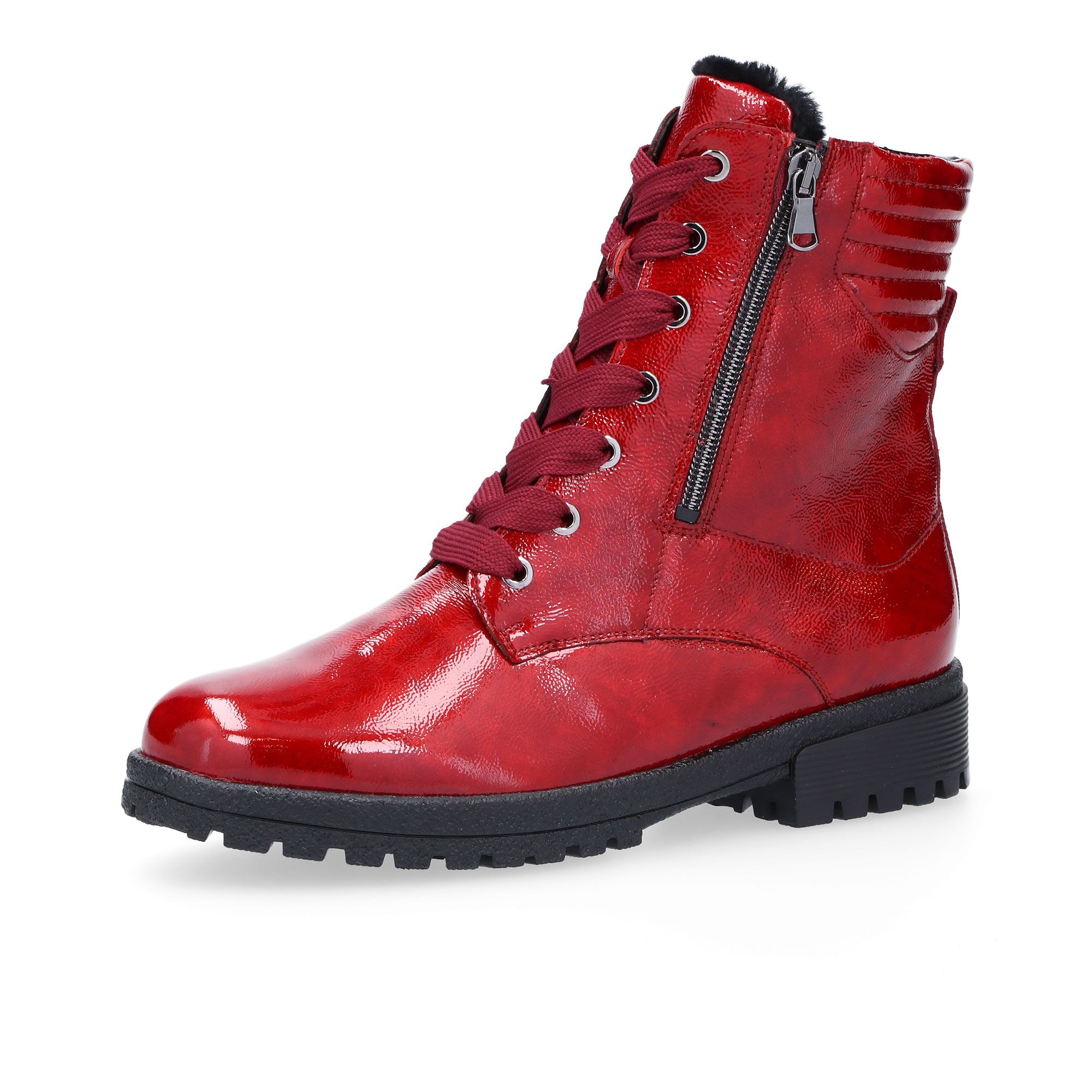 Vitaform
Stivaletti stringati
in pelle lucida
soletta Air Cushioned