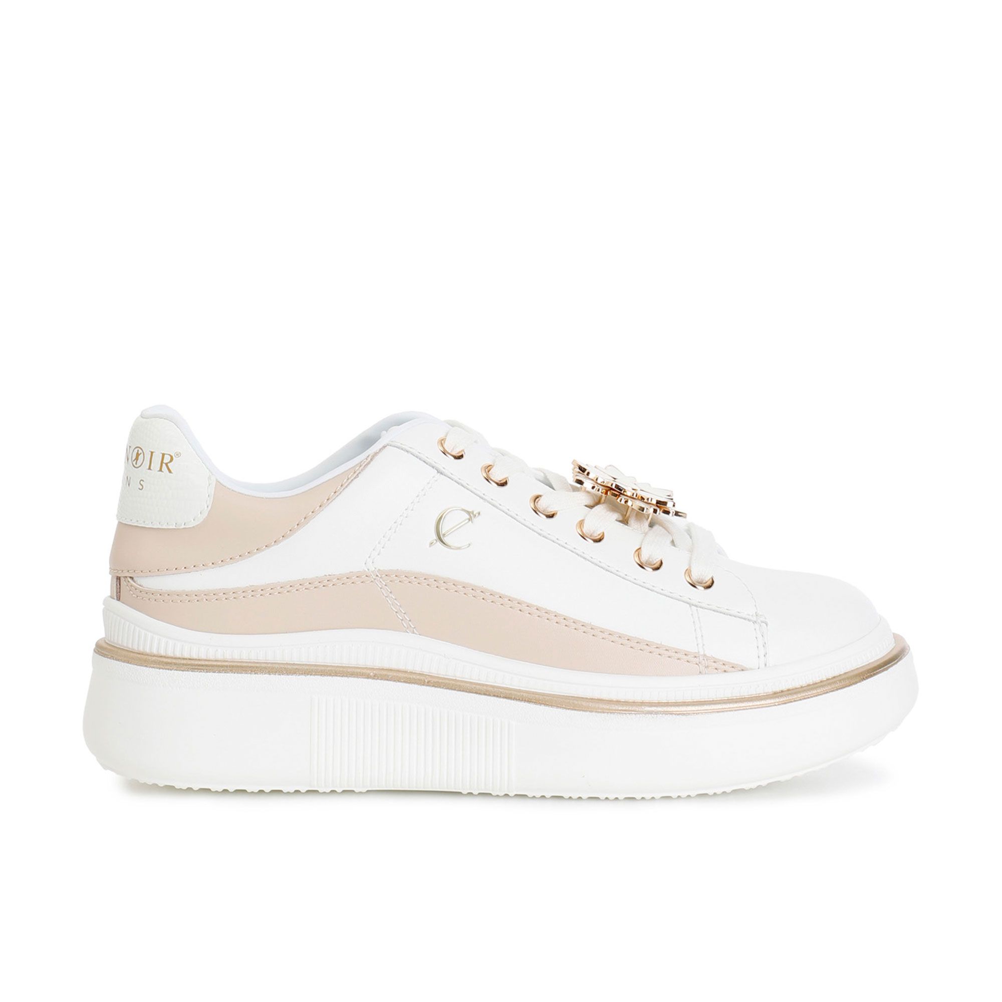 Cafè Noir
Sneakers in pelle con
inserto a contrasto