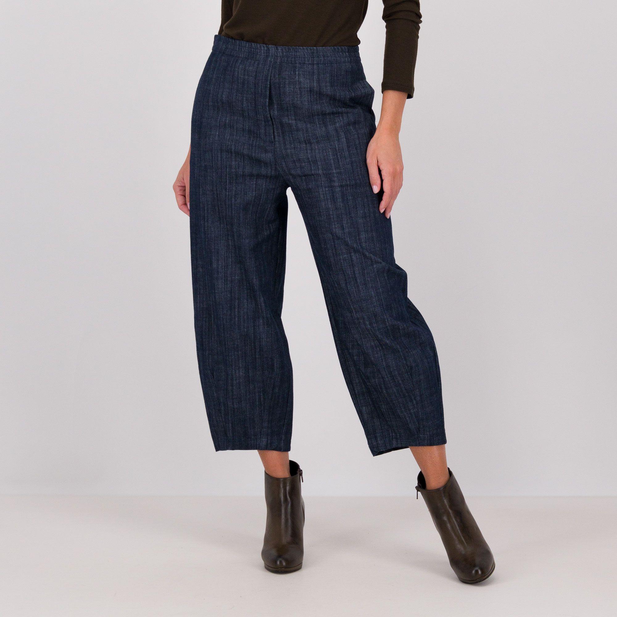 Caterina Lancini Jeans Con Tasche Ed Elastico In Vita