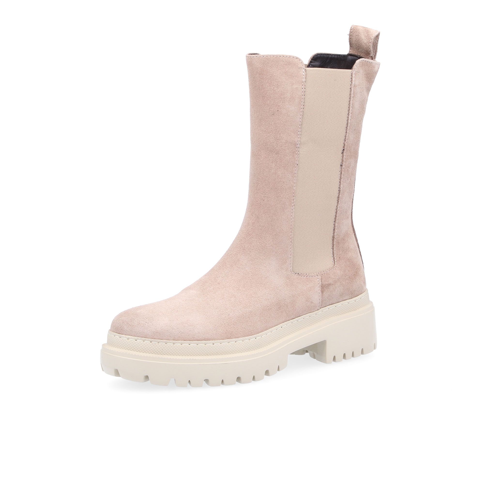 FAIRE
Stivaletti Beatles
con inserti elastici
e suola 4 cm