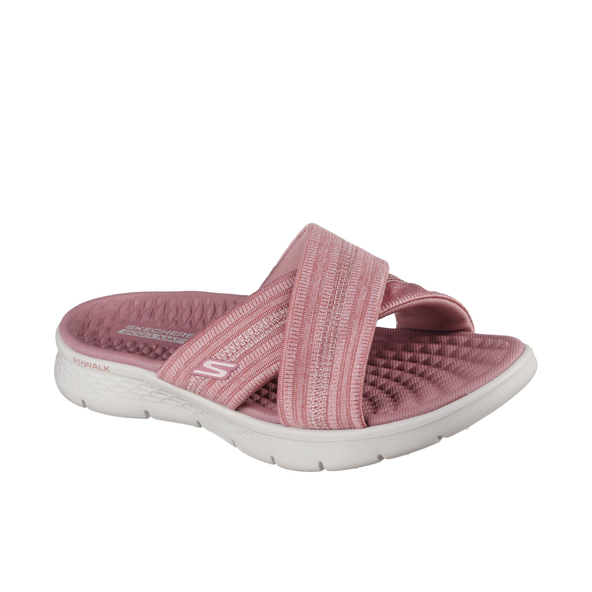Skechers Ciabatte Go Walk Flex Sandal con 2 fasce incrociate