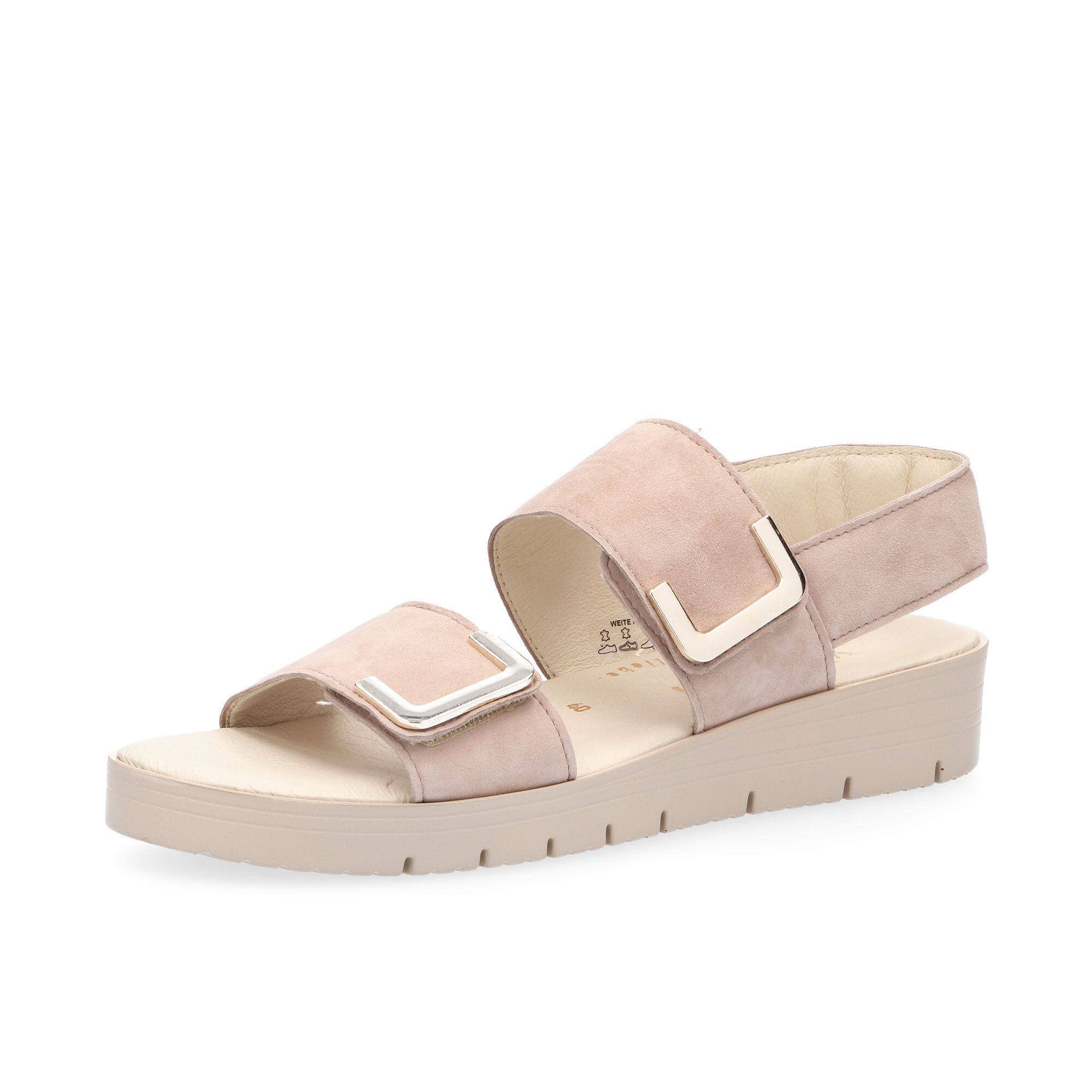 Vitaform
Sandali in pelle 
scamosciata con fasce
regolabili con velcro