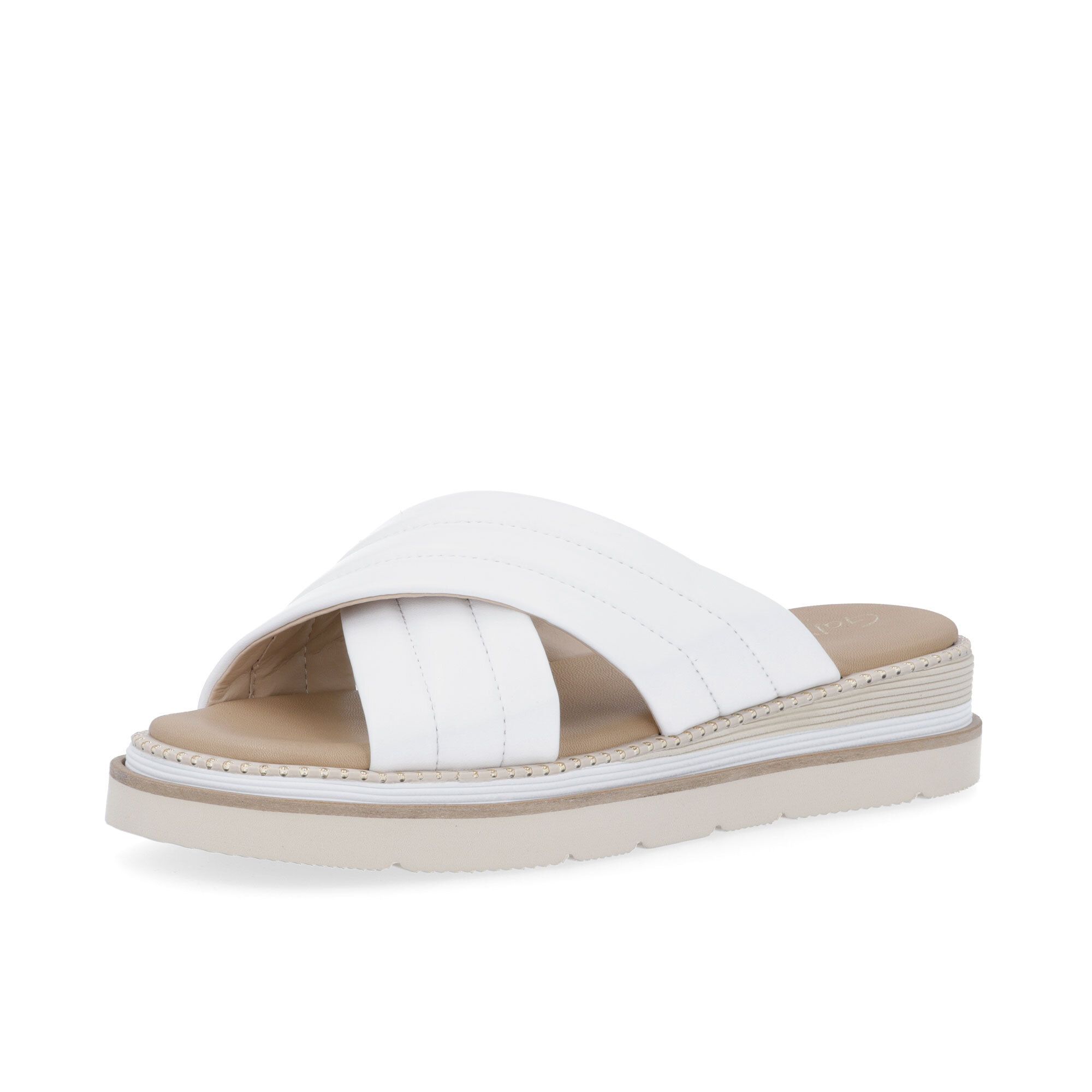 Galieti
Sabot in pelle con
zeppa 4 cm