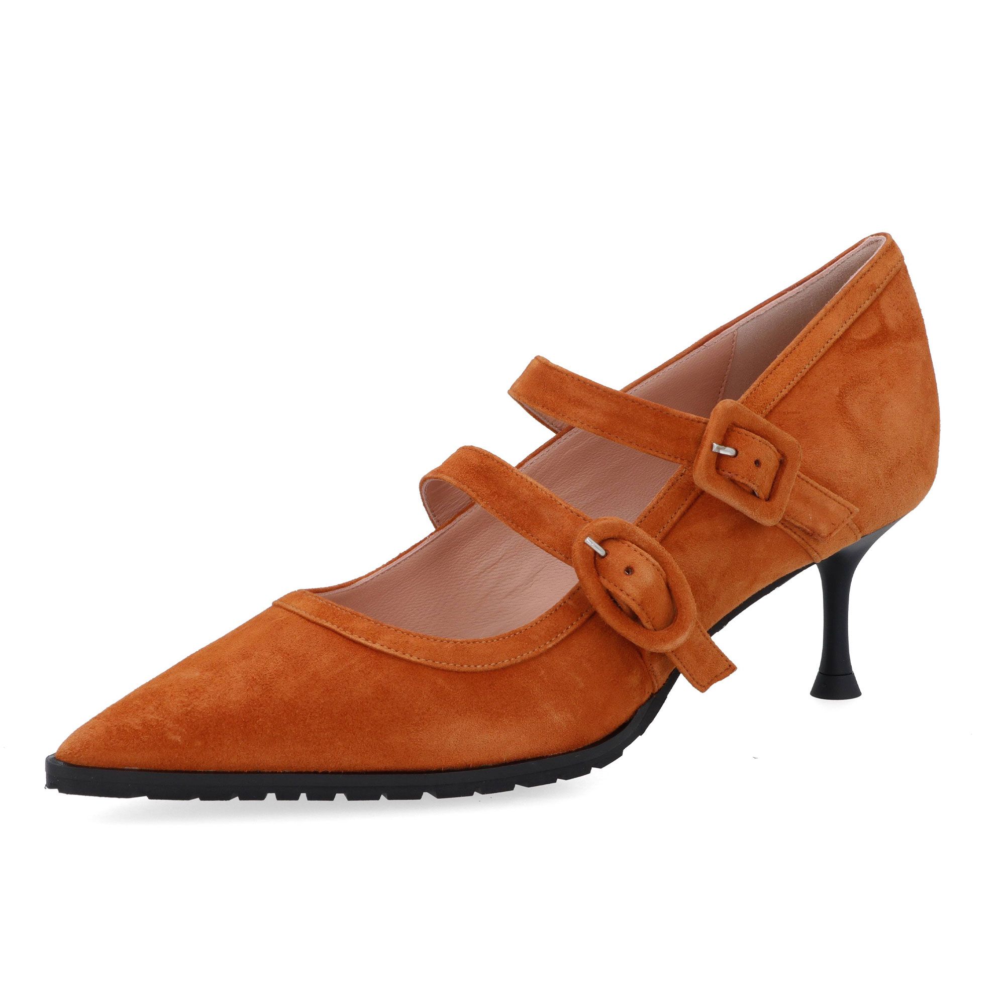 Galieti
Mary Jane
in pelle scamosciata
con tacco 4,5 cm