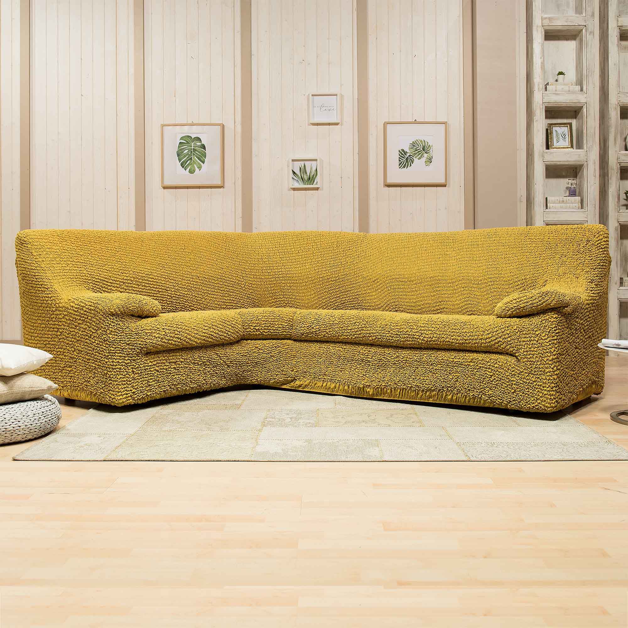 Paulato by Ga.i.co
Copridivano
Tessuto bielastico
Motivo Millerighe
Made in Italy