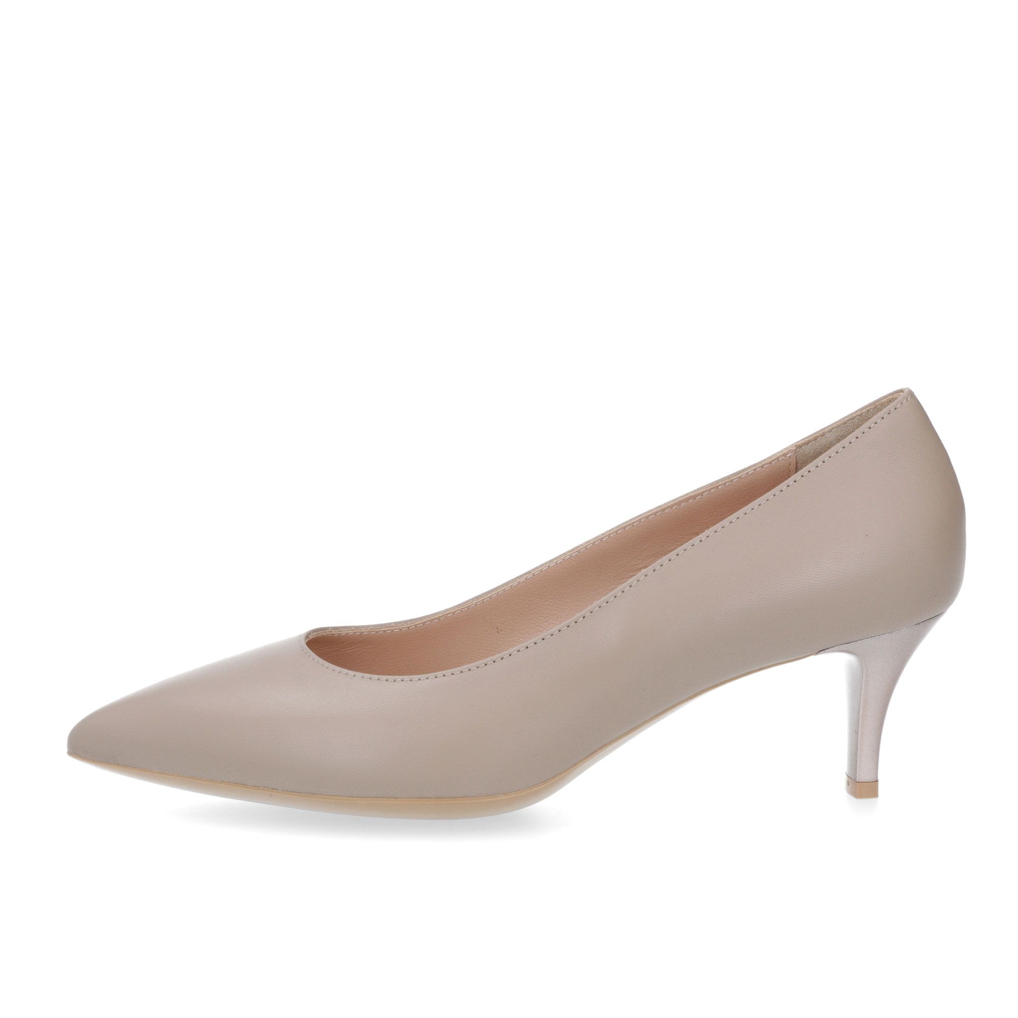 Confort Décolleté in pelle con tacco 5 cm