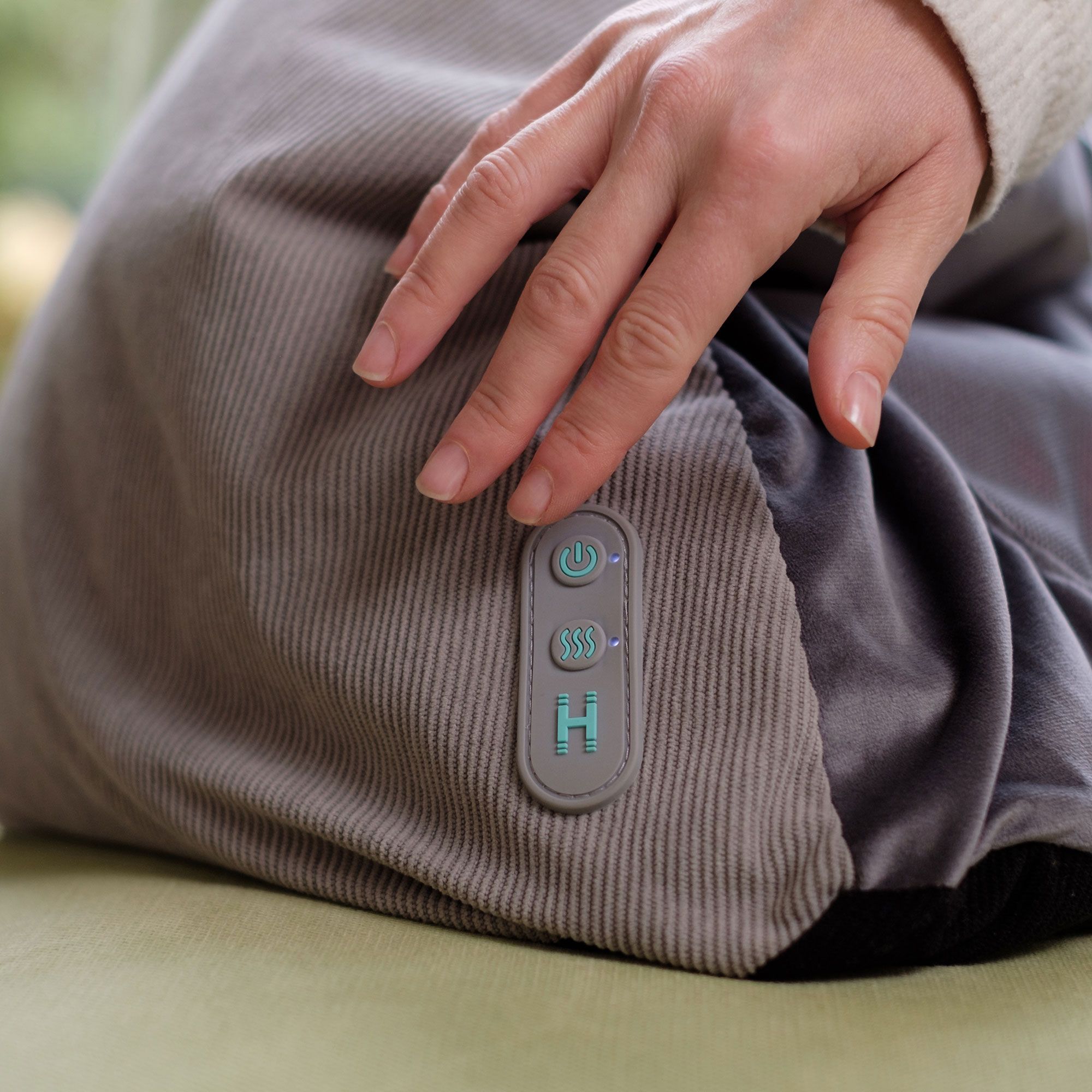 HoMedics Shiatsu Pouf per massaggio profondo e rilassante