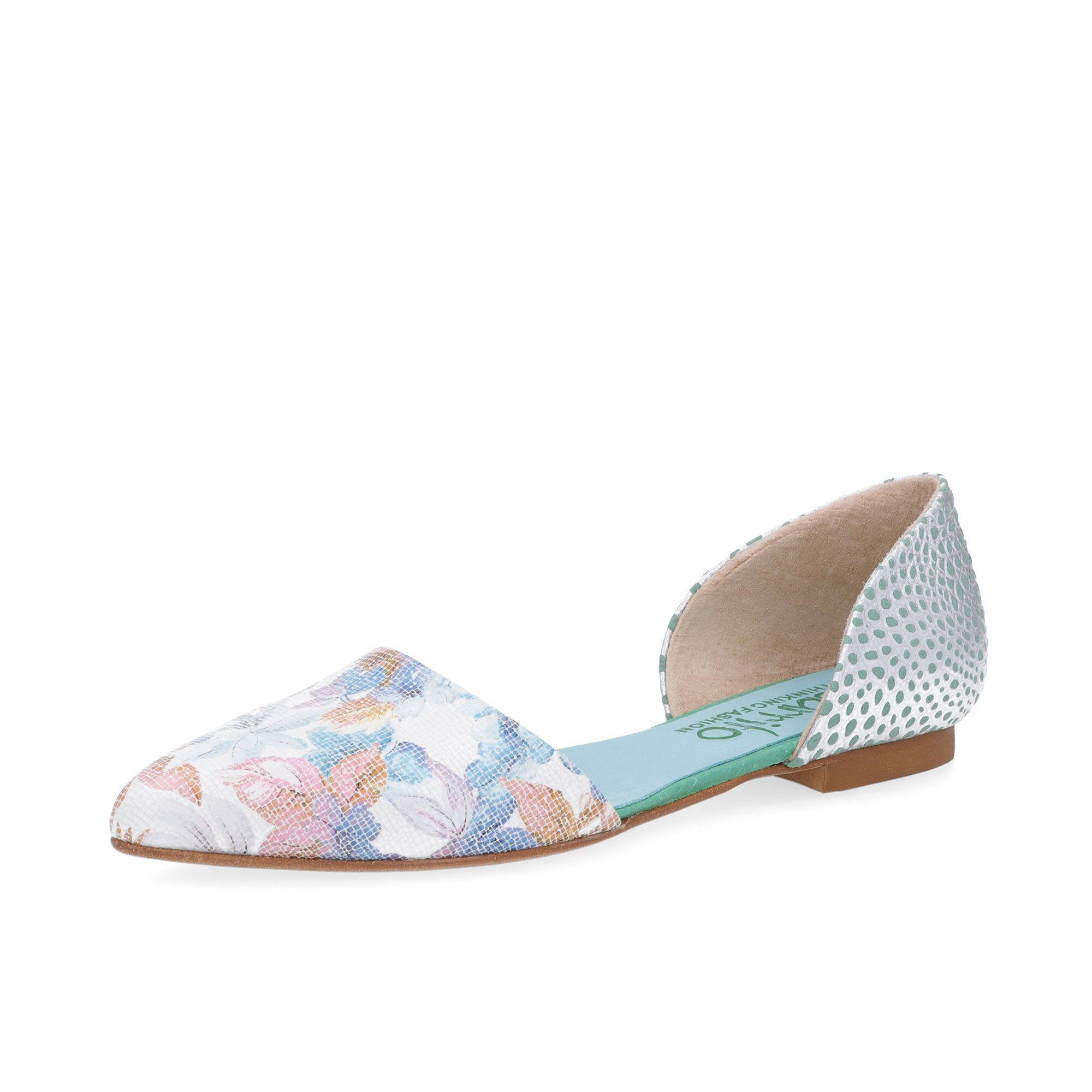 Ebarrito
Ballerine 
in pelle patchwork