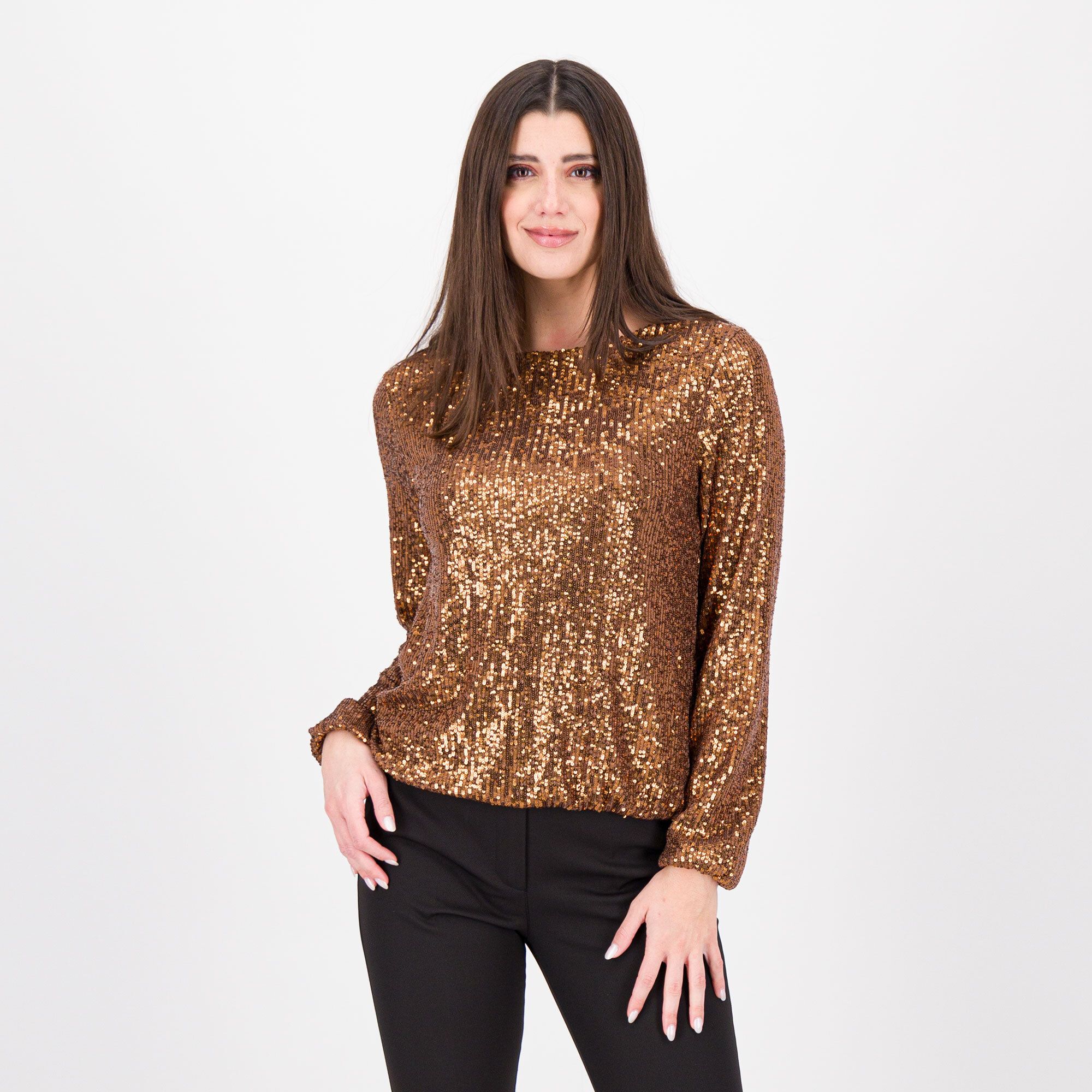 PALAZZO MODA
Blusa in paillettes