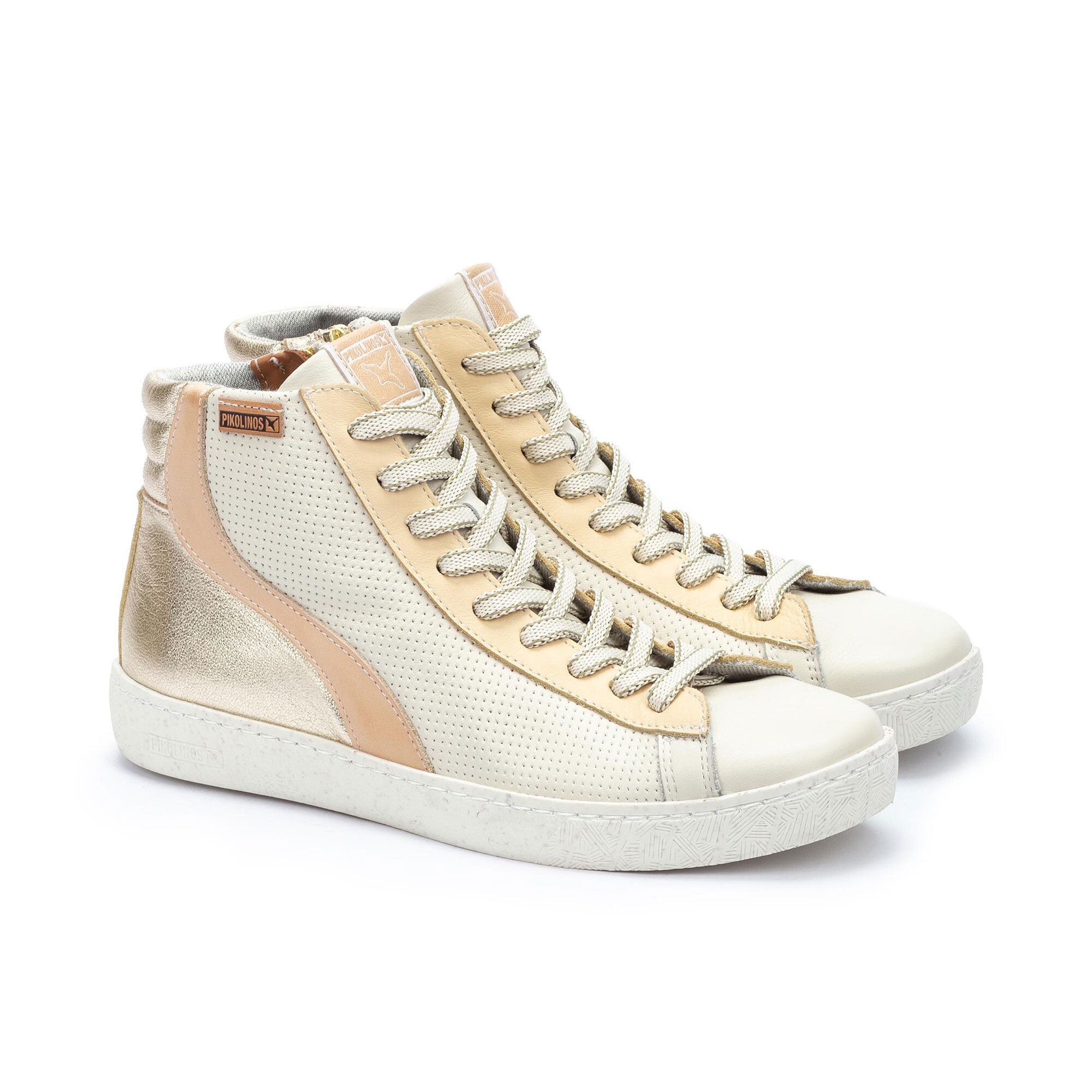 Pikolinos
Sneaker alte in
pelle con soletta in
memory