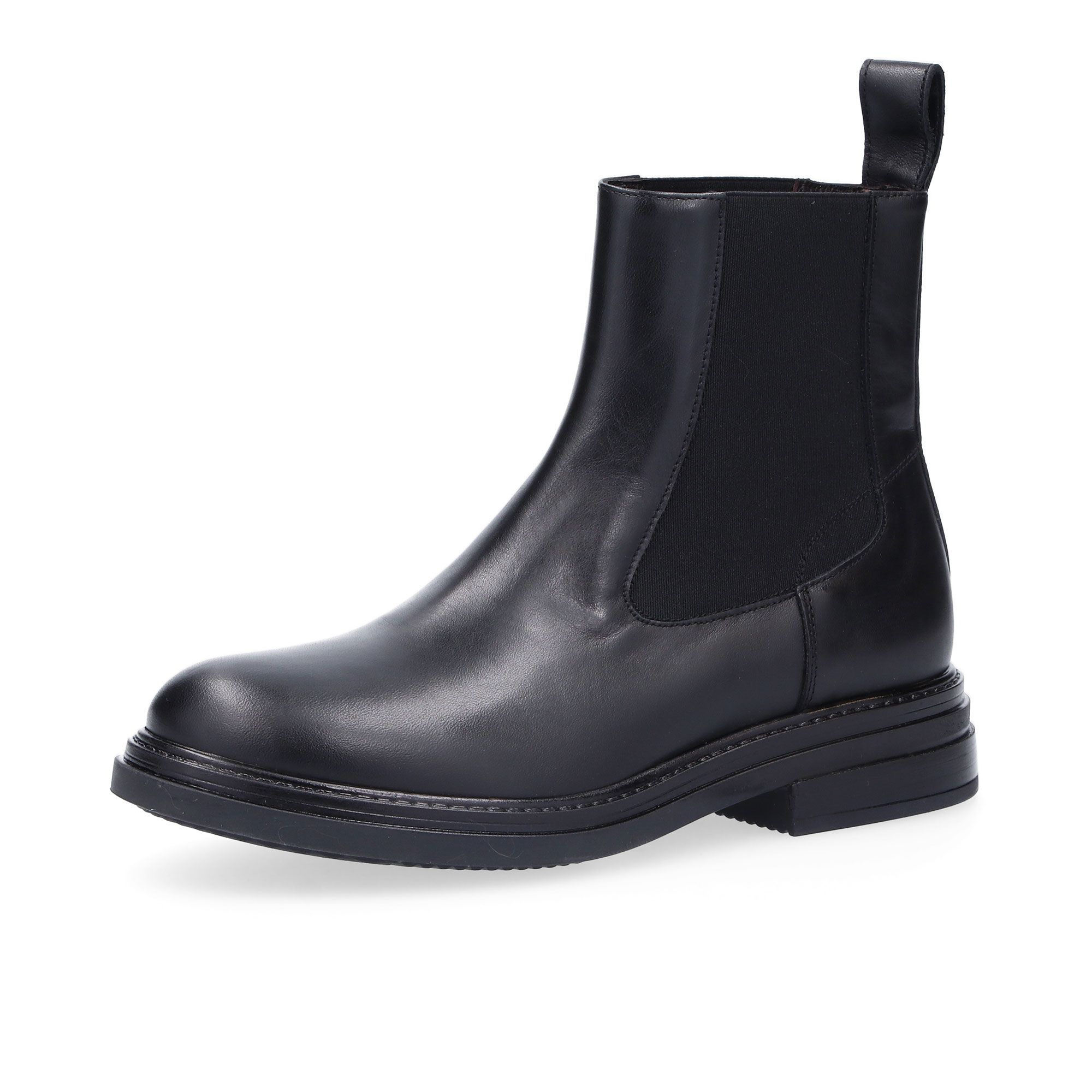 Faire
Stivaletti Chelsea
in pelle con elastici
e tacco 3,5cm