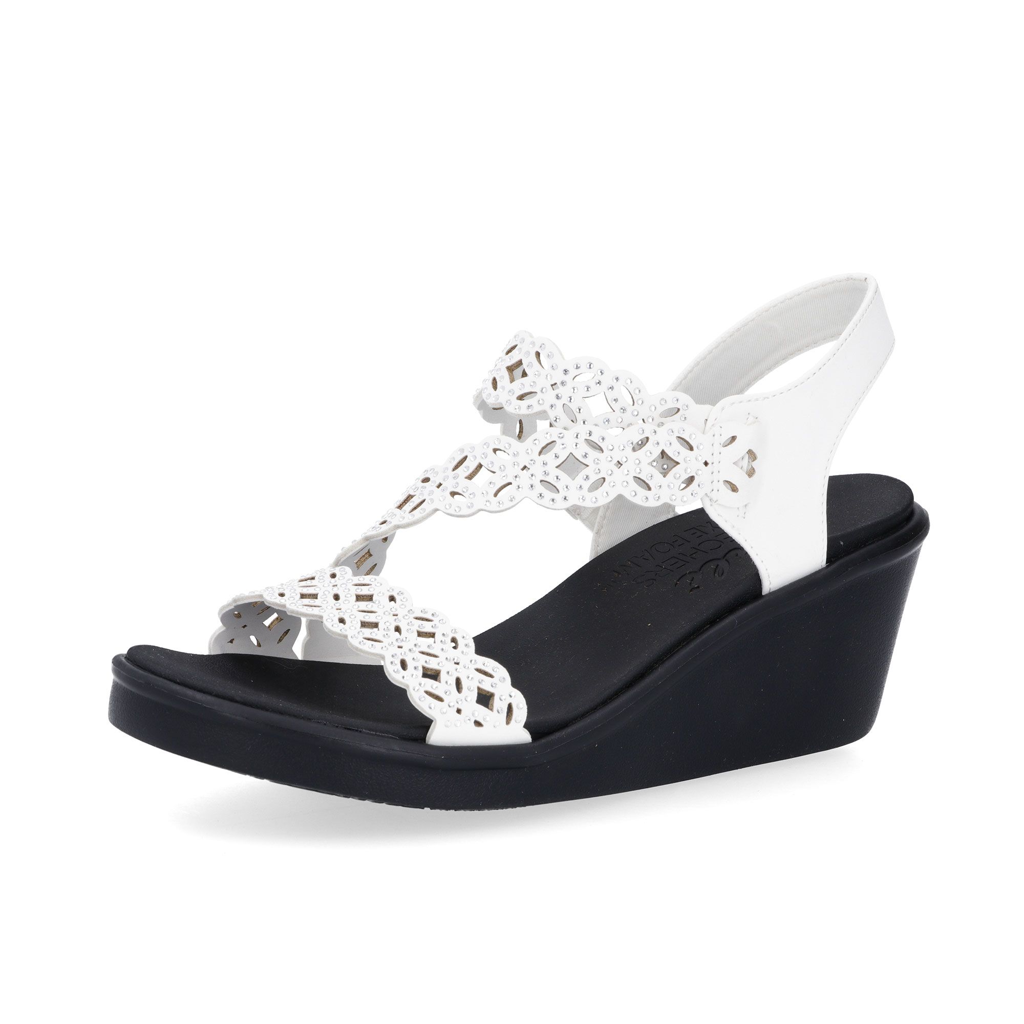 Skechers
Sandali Rumble On
con fascia elastica
e suola in gomma 7cm