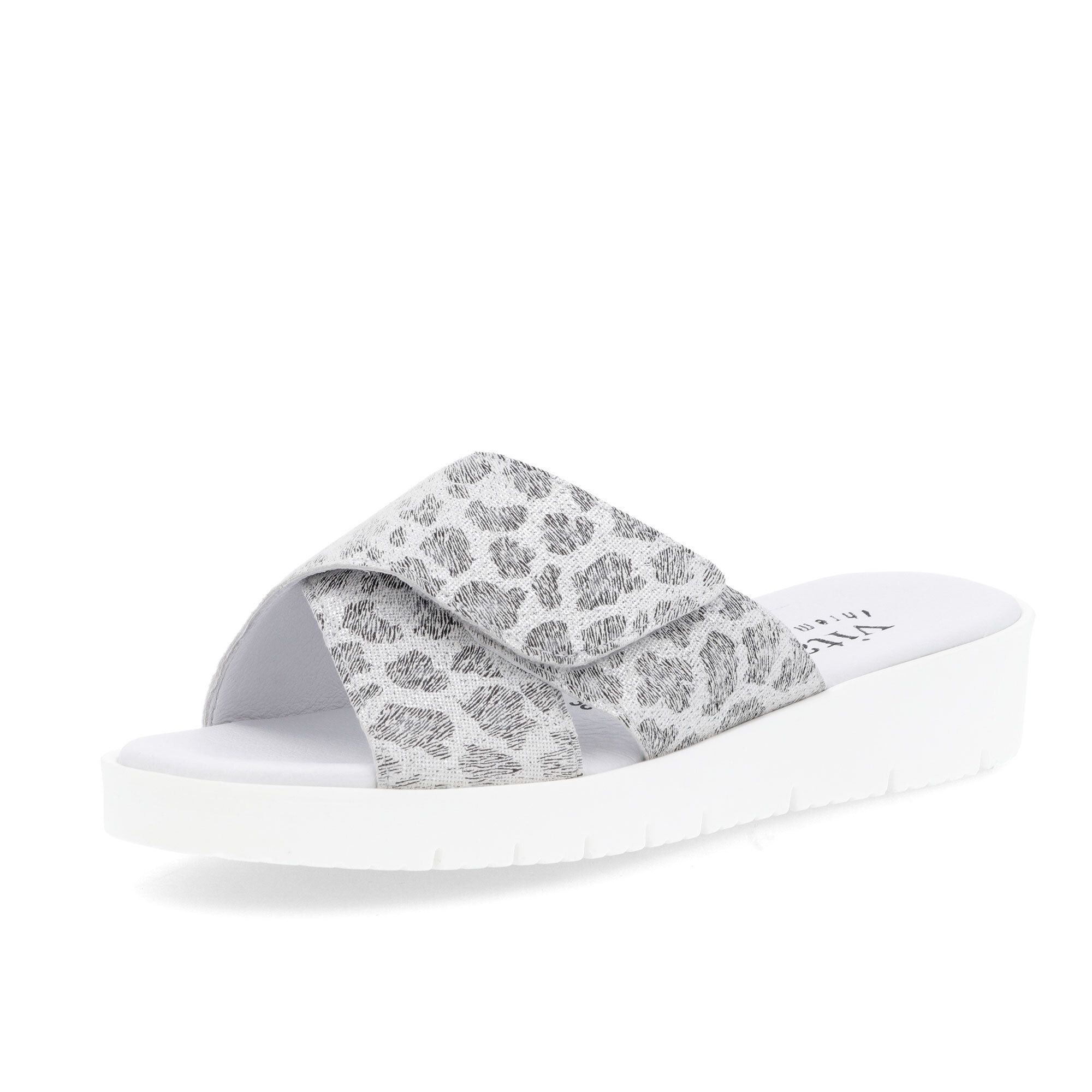 Vitaform
Ciabatte in pelle
con fasce
incrociate