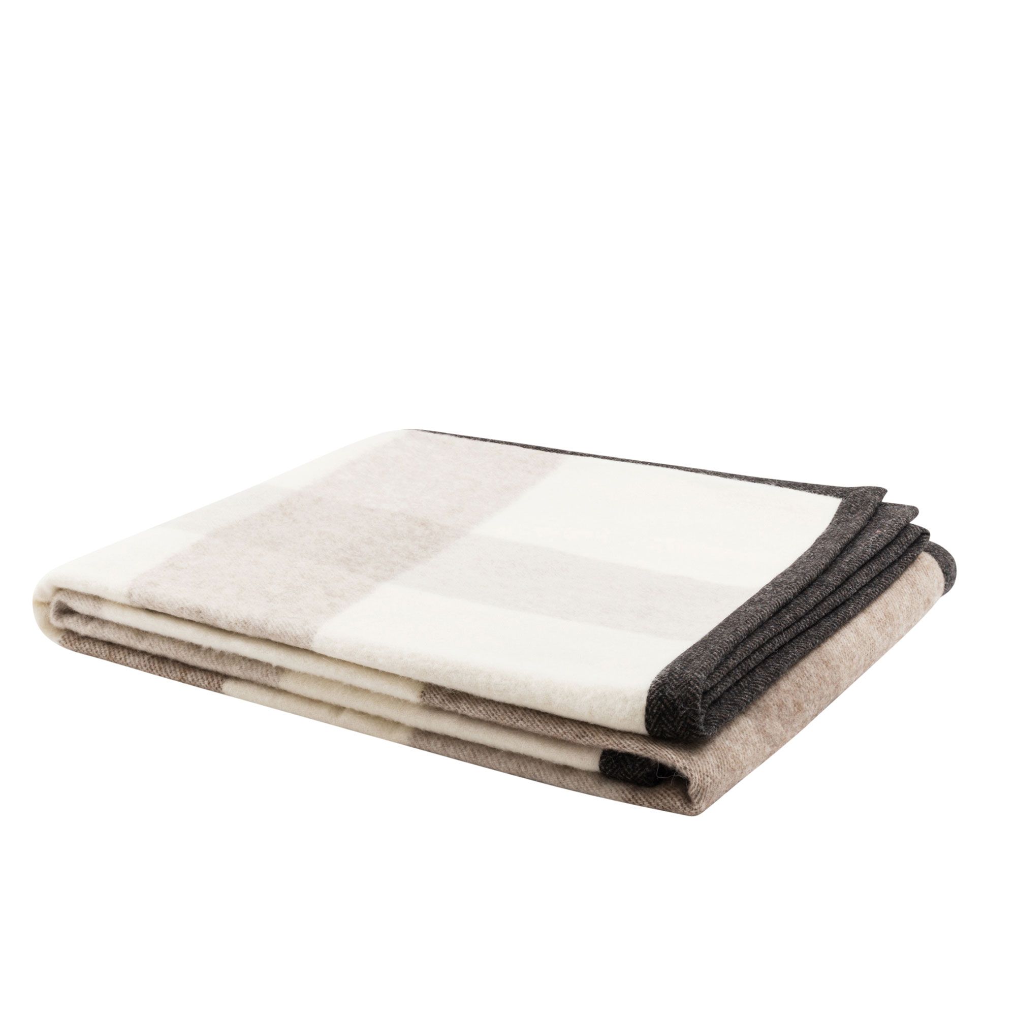 Marzotto Home
Coperta Perù
in lana e alpaca
con bordo scozzese