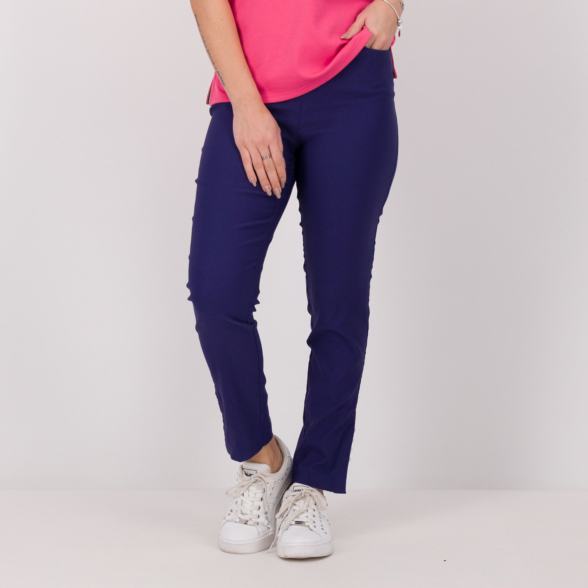 Isaac Mizrahi Live!
Pantaloni bootcut
in tessuto
elasticizzato