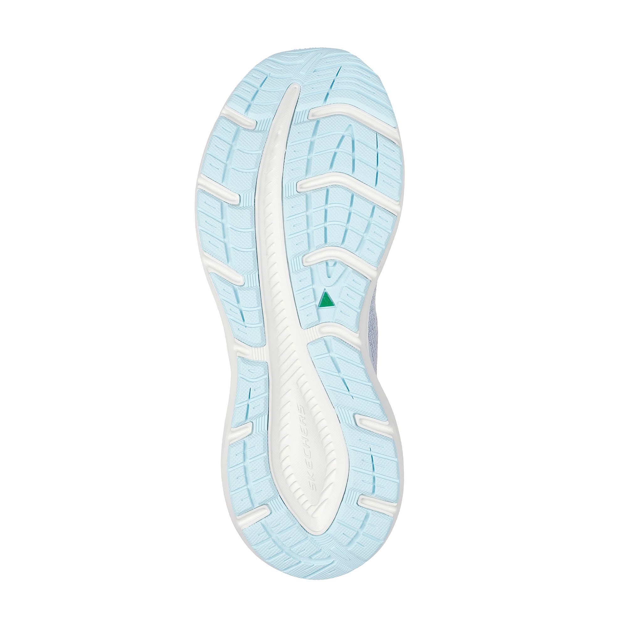 SKECHERS Sneaker stringate Edgeride suola gomma e pianta larga