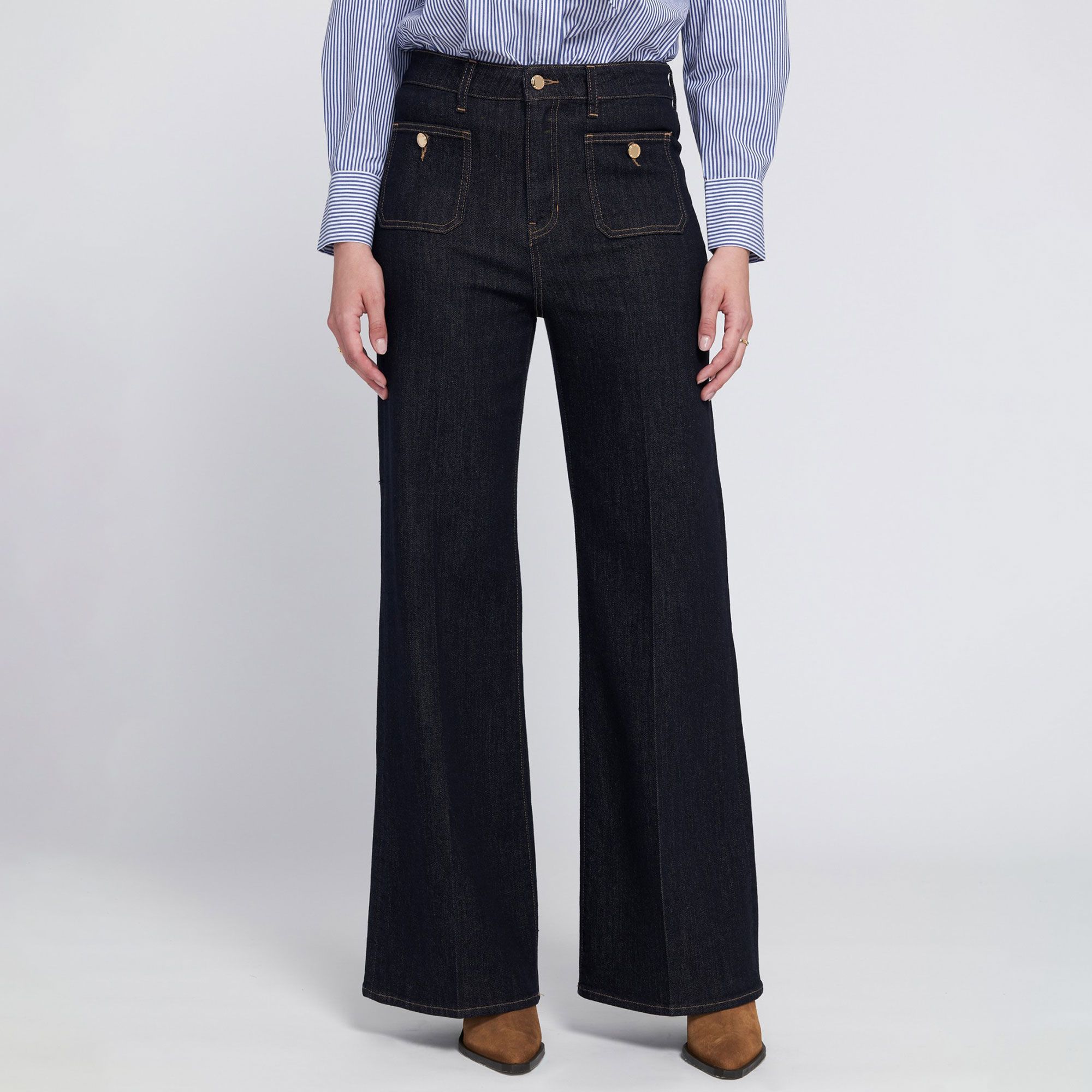 ELLE
Jeans gamba larga
elasticizzati