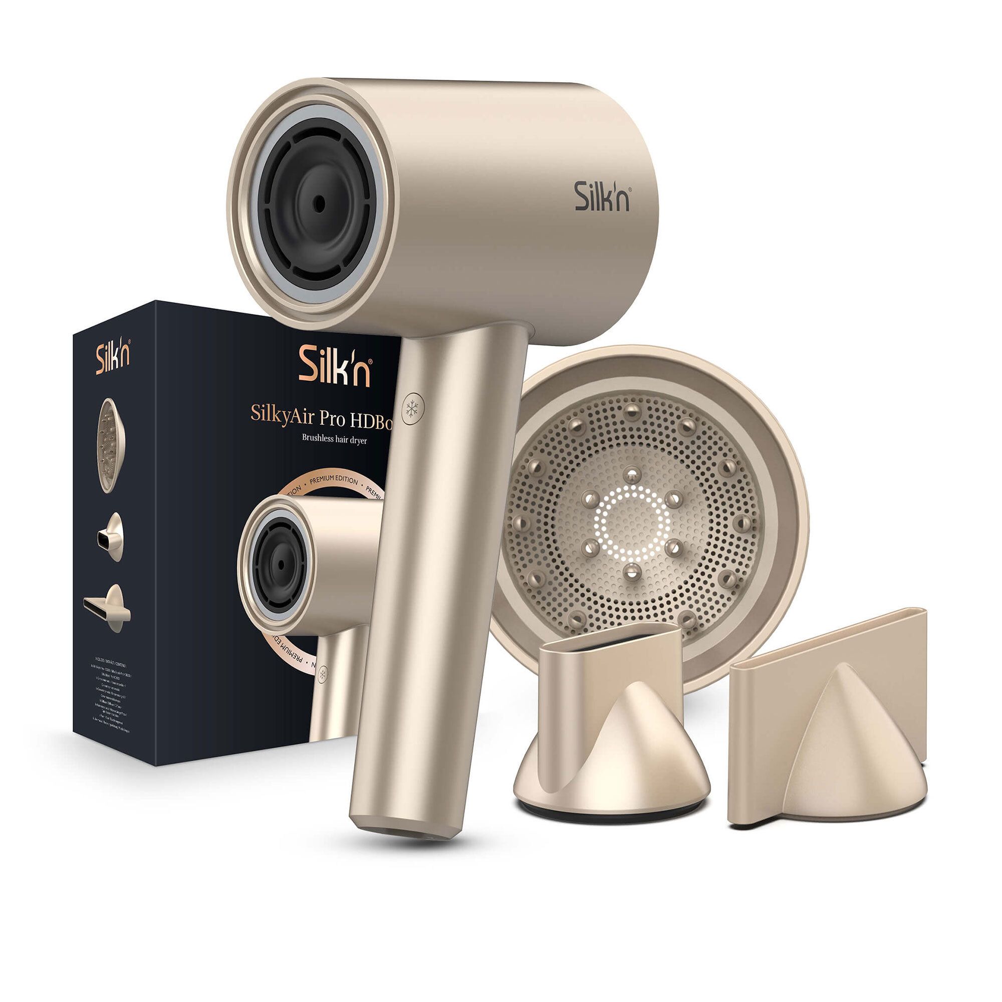 Silk’n
SilkyAir Pro
Asciugacapelli 
Premium Water Ion