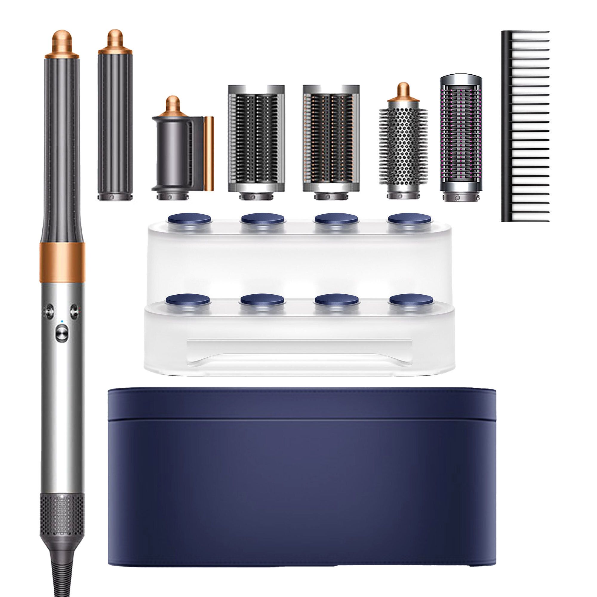 Dyson
AirWrap Complete
Long: pettine,
spazzola, stand