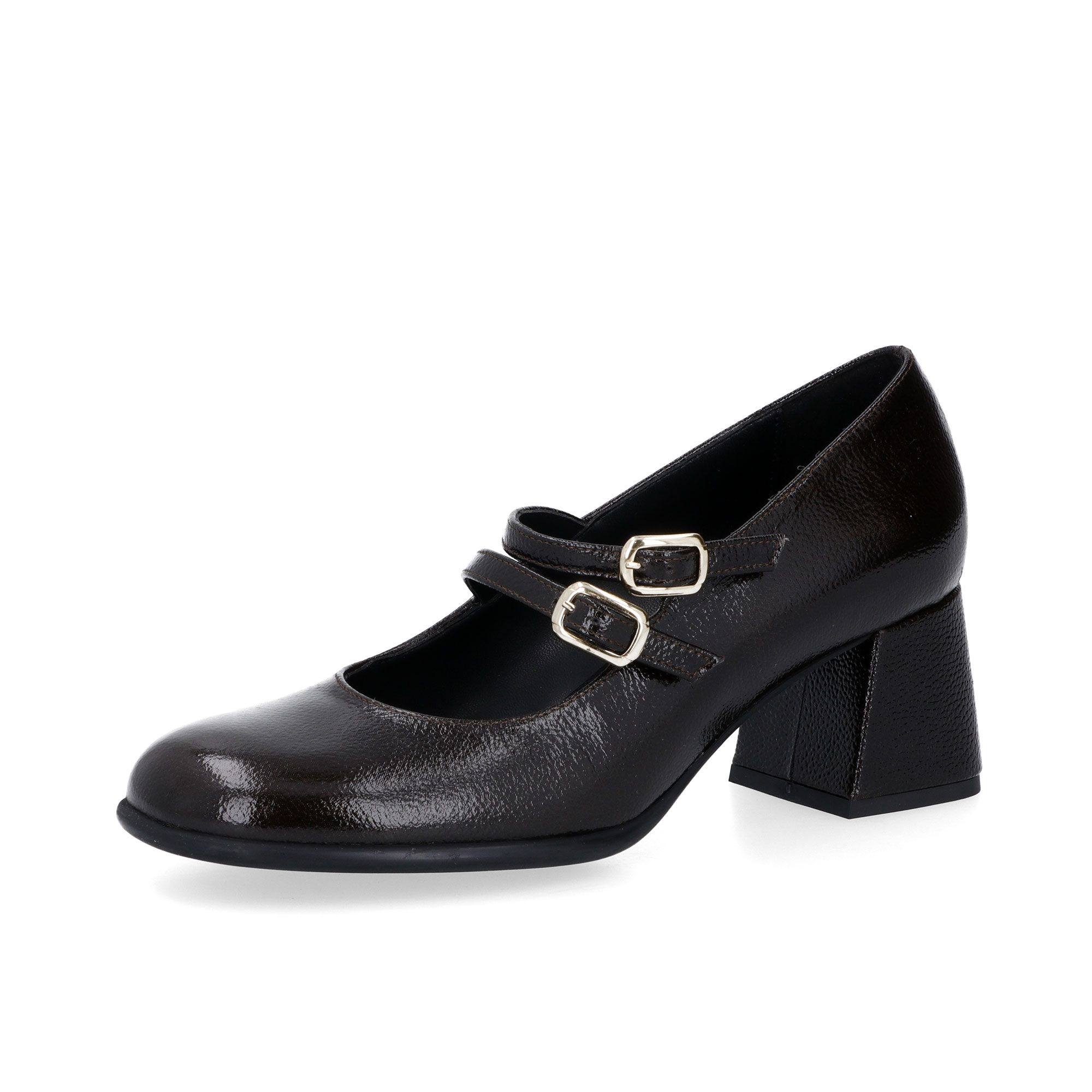 Le Serpentini
Mary Jane
con due cinturini
e tacco 6 cm