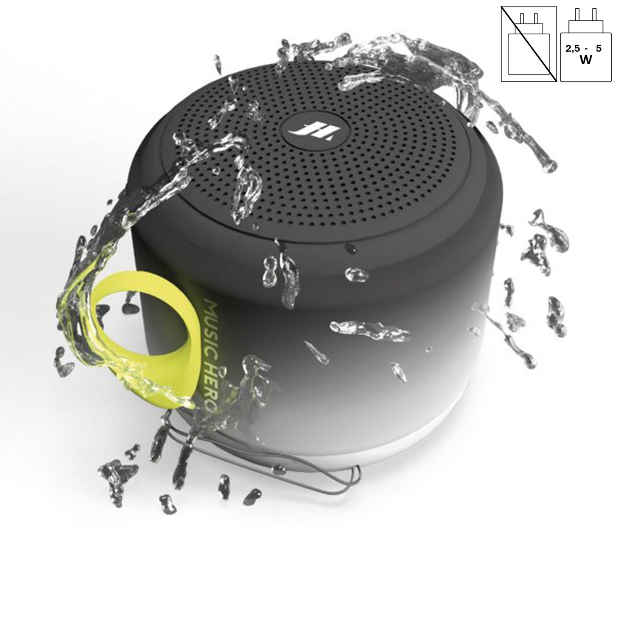 SBS
speaker wireless
Dome water resistant
con laccetto