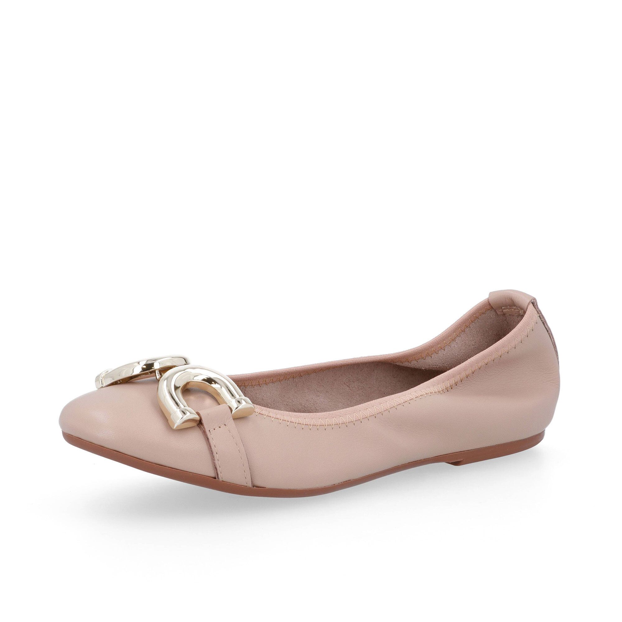 Le Serpentini
Ballerine in pelle
con morsetto