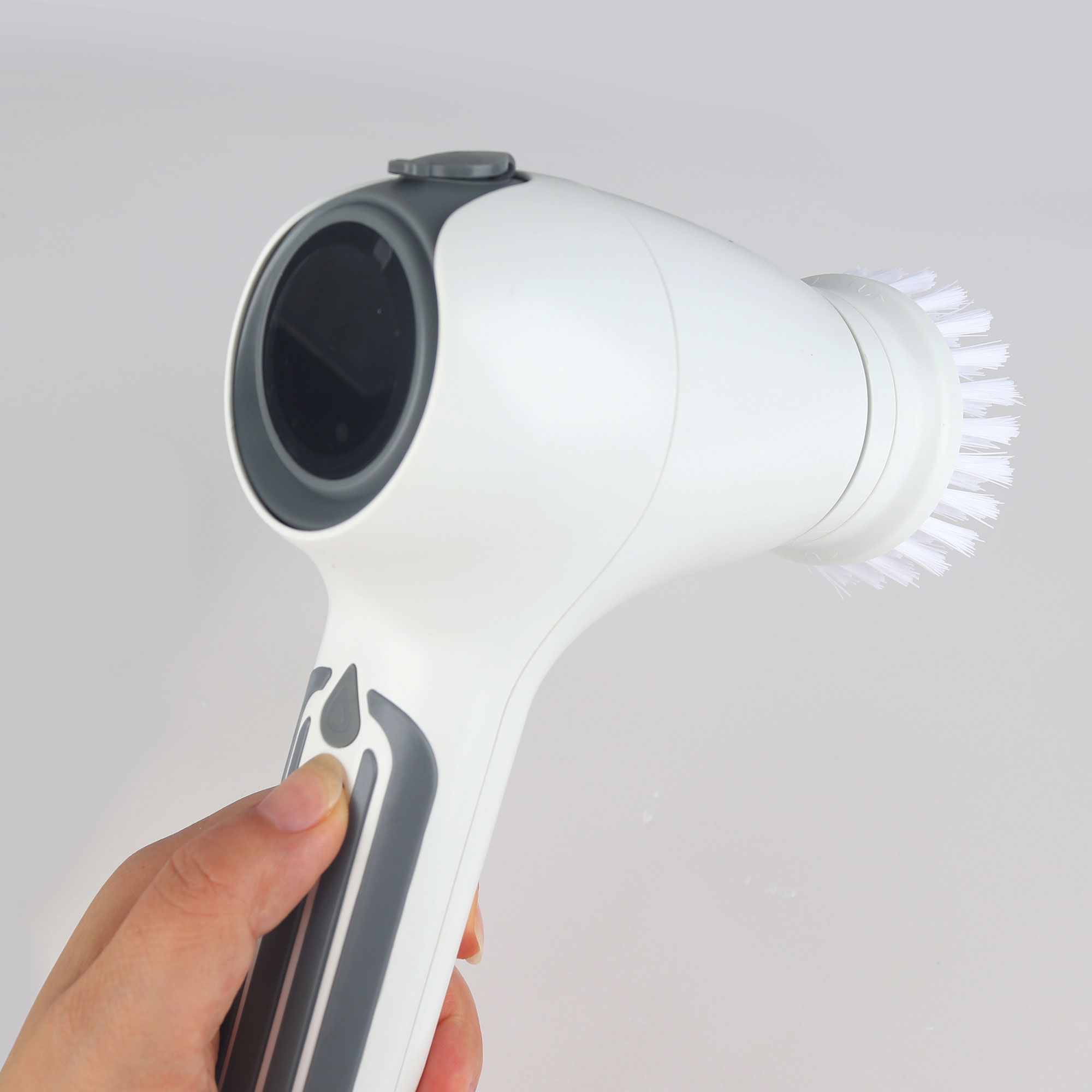 Aqua Laser Spazzola motorizzata Turbo Spin Scrubber con 8 accessori