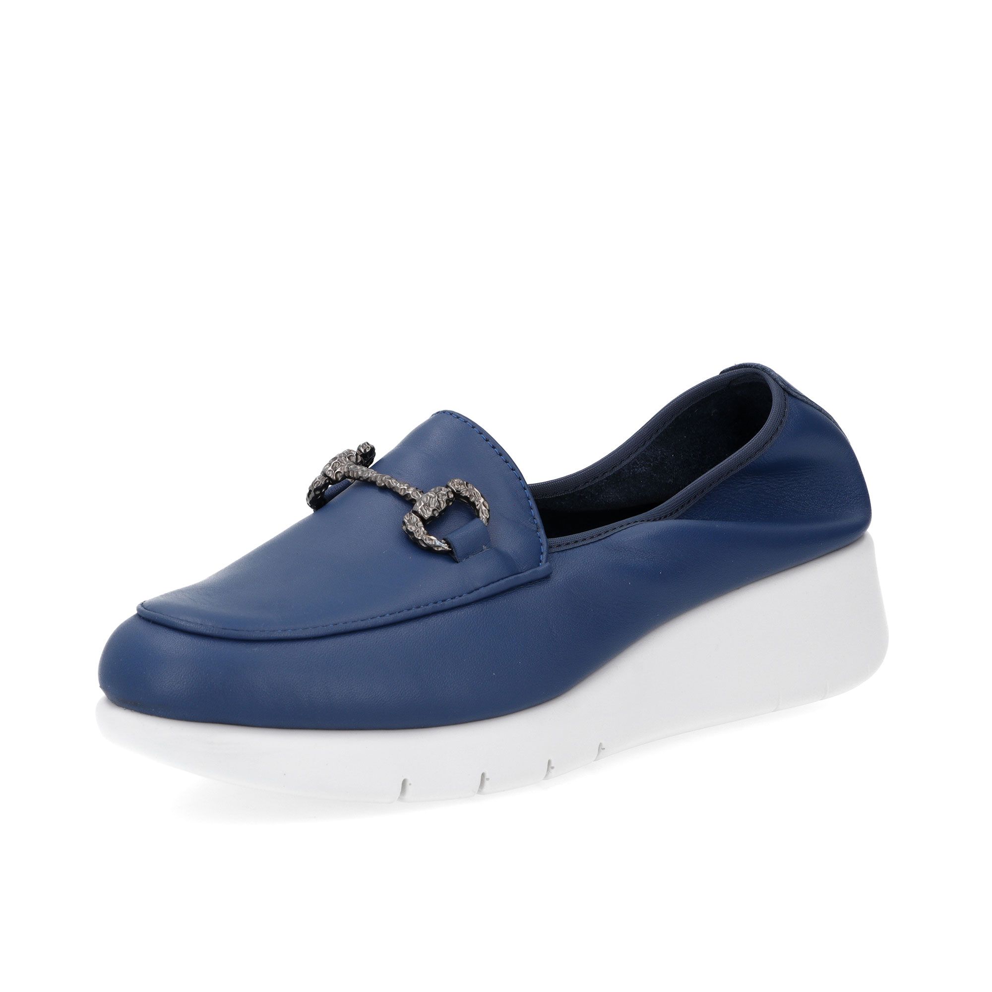 Sabatini
Mocassini in pelle
con profili elastici
e zeppa 4cm