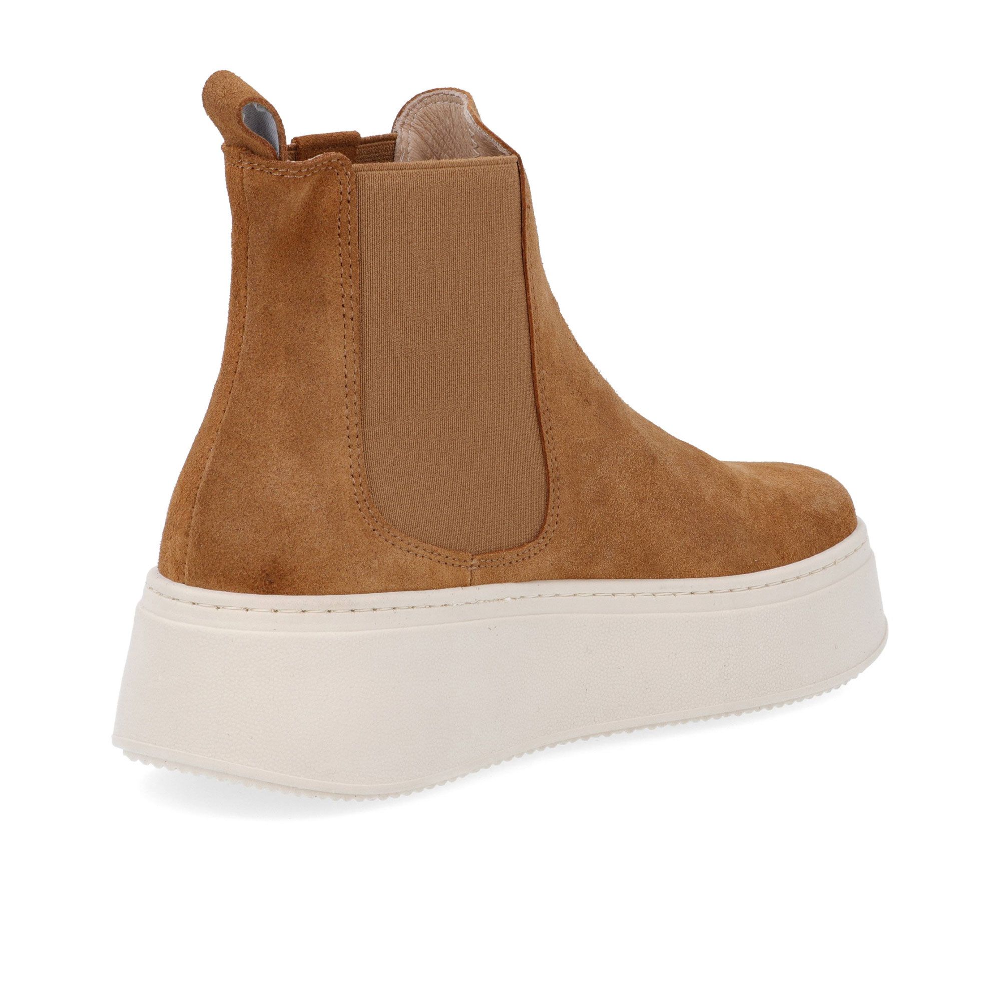 Galieti Beatles in pelle decorata con charm, suola 5 cm