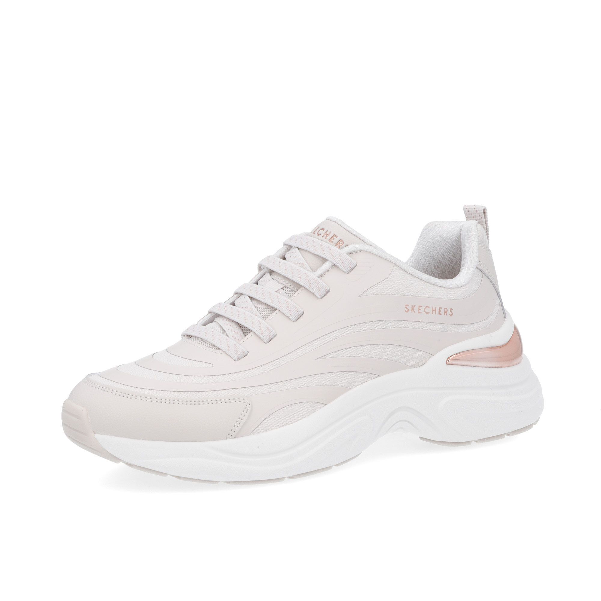 Skechers
Slip on Hazel con
inserto metallizzato
e soletta memory foam