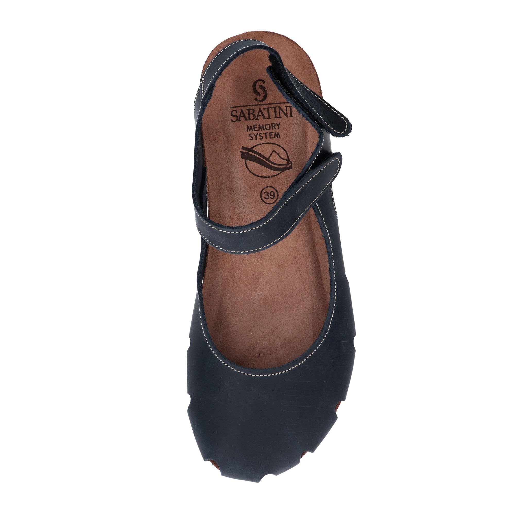 Sabatini Sandali in pelle con cinturini e zeppa in sughero 4,5cm