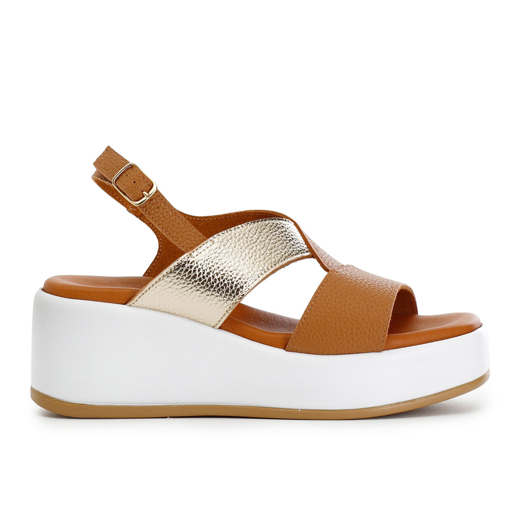 Cafè Noir
Sandali
con fasce incrociate
e zeppa