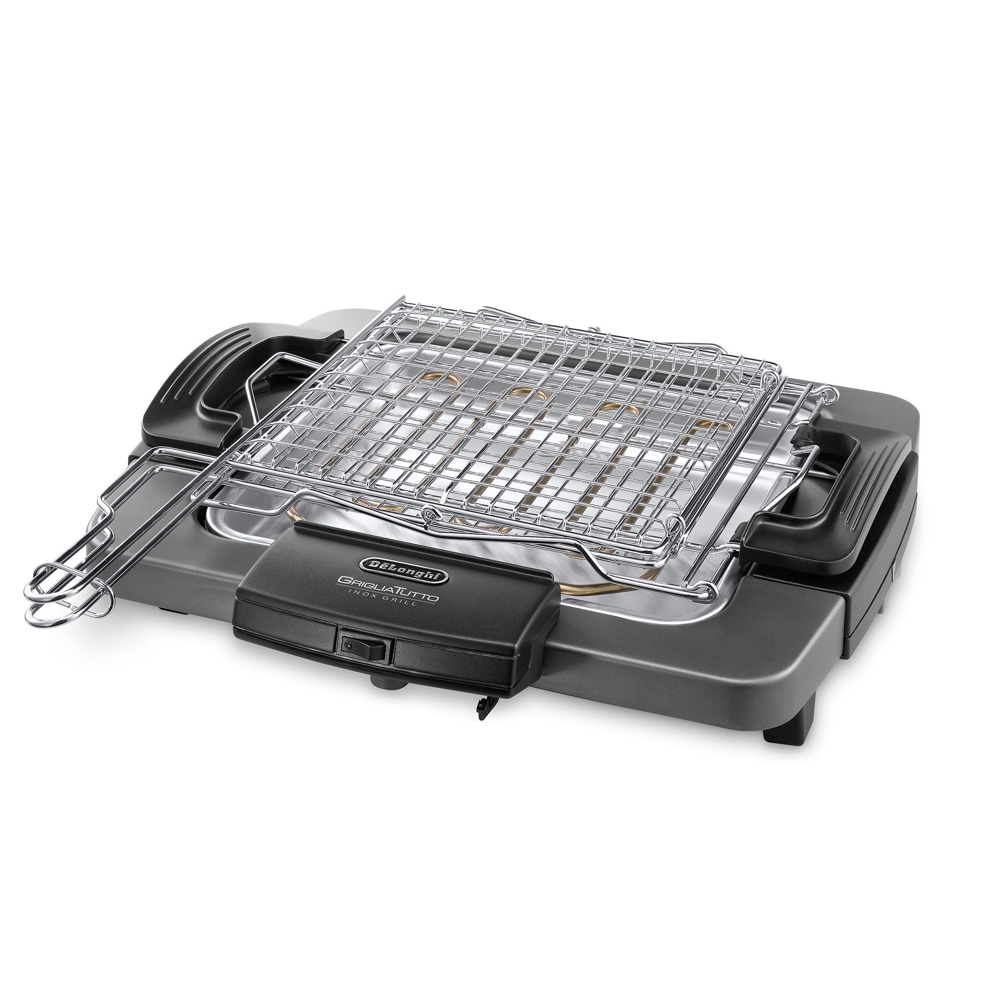 De'Longhi BQ60.X
Griglia da tavolo
con piastra girevole,
potenza 1900 Watt