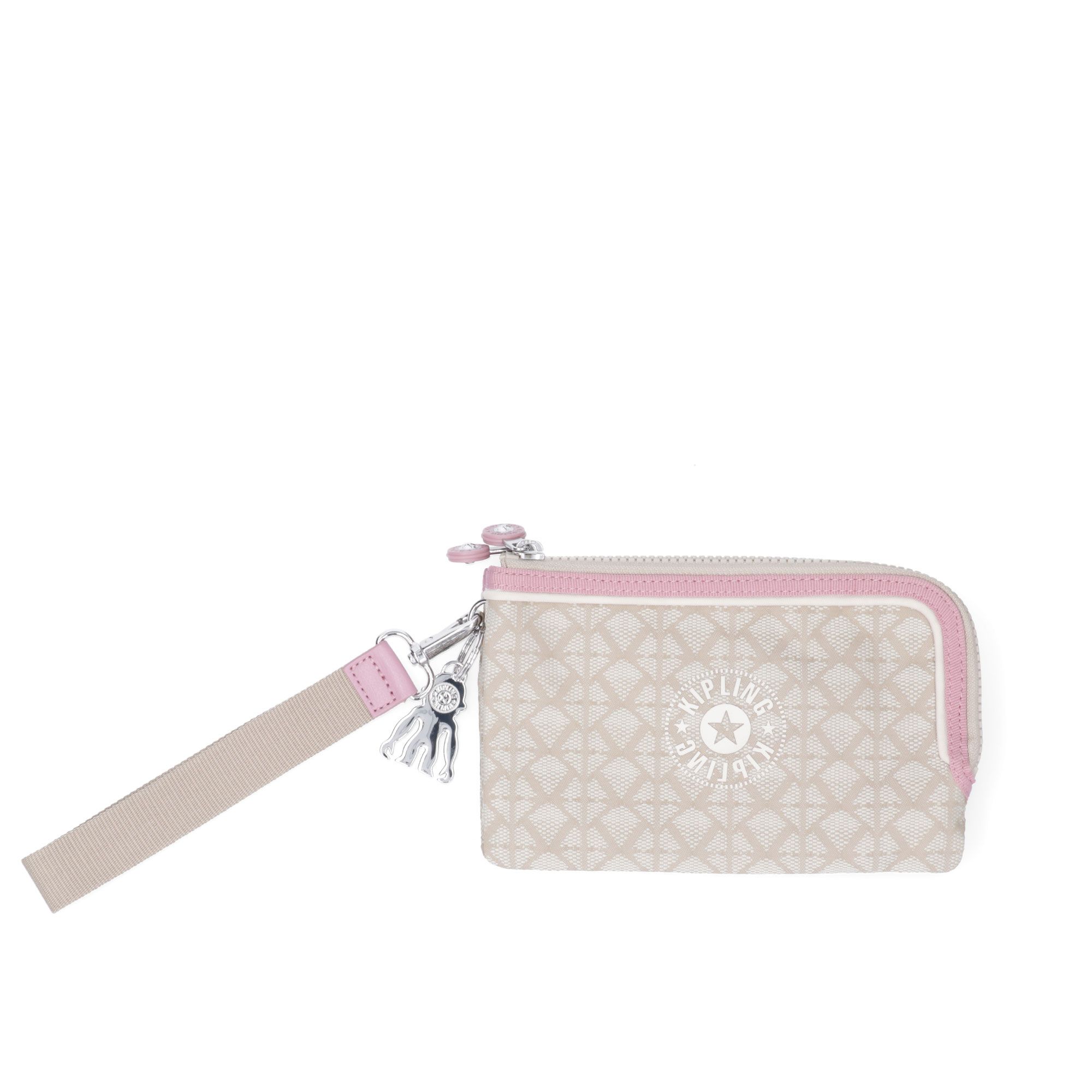 Kipling
Borsa Nimita
con laccio da polso
e doppia chiusura zip