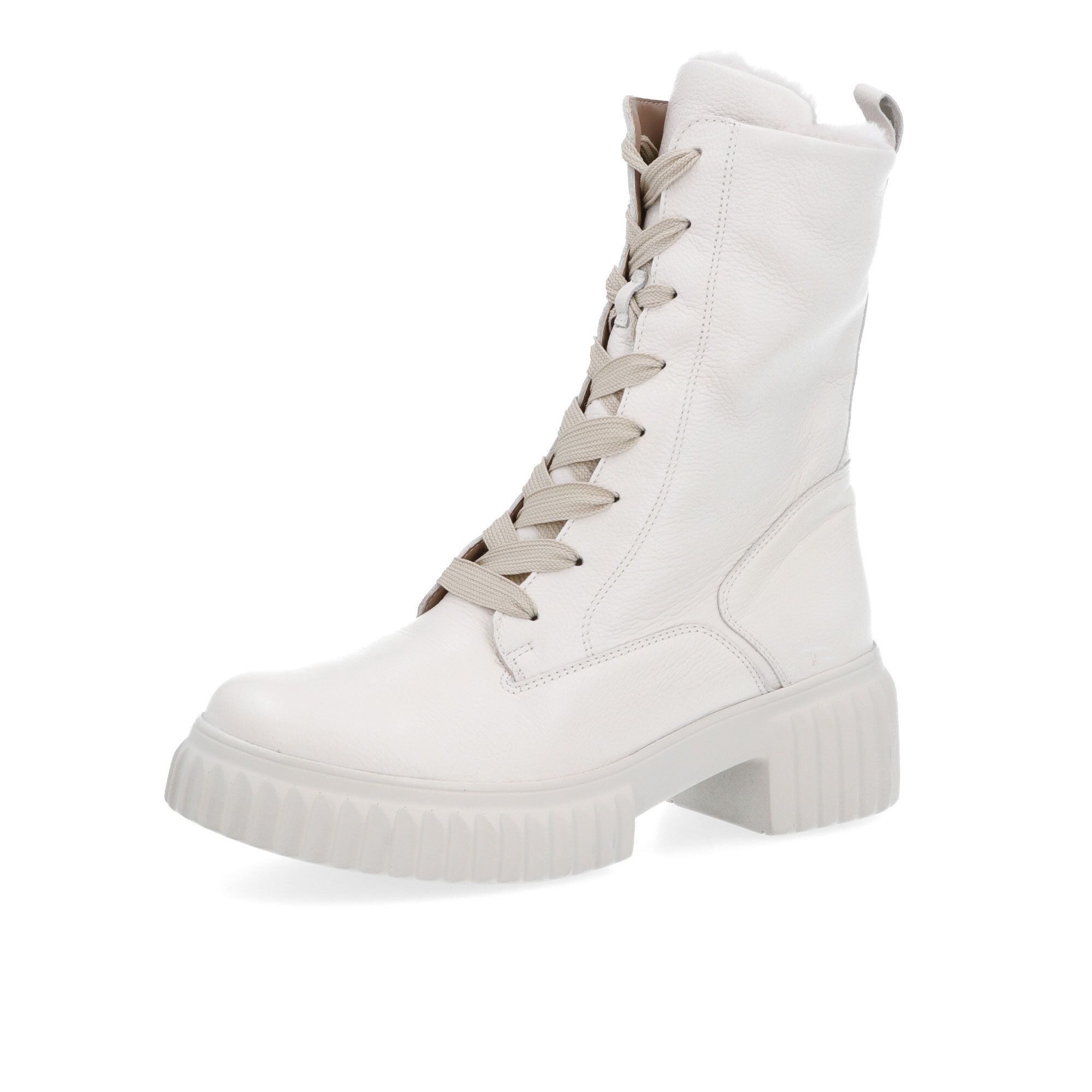 Vitaform
Stivaletti stringati
in pelle lucida
tacco 4,5cm