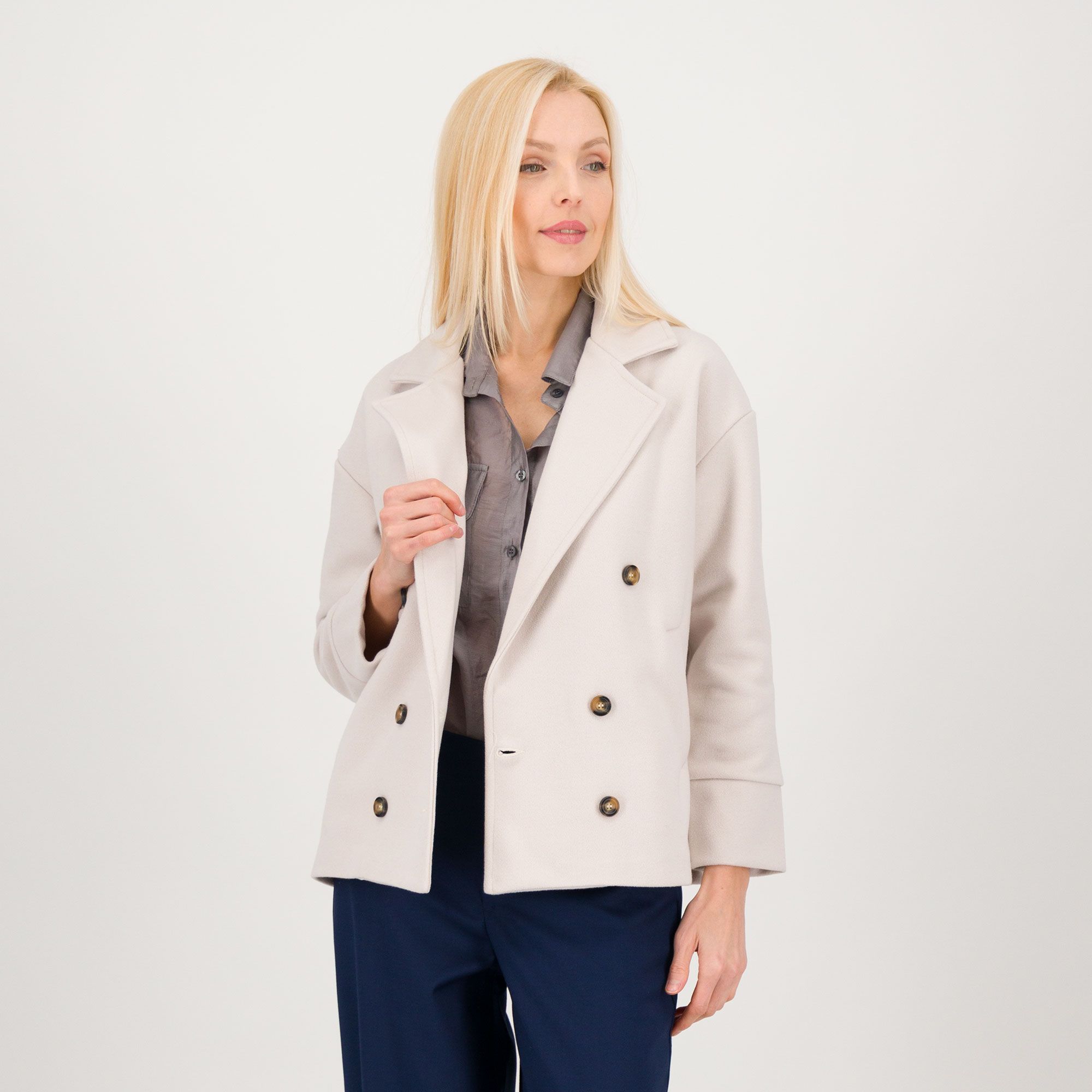 Enjoy
Picot in panno velour
doppiopetto