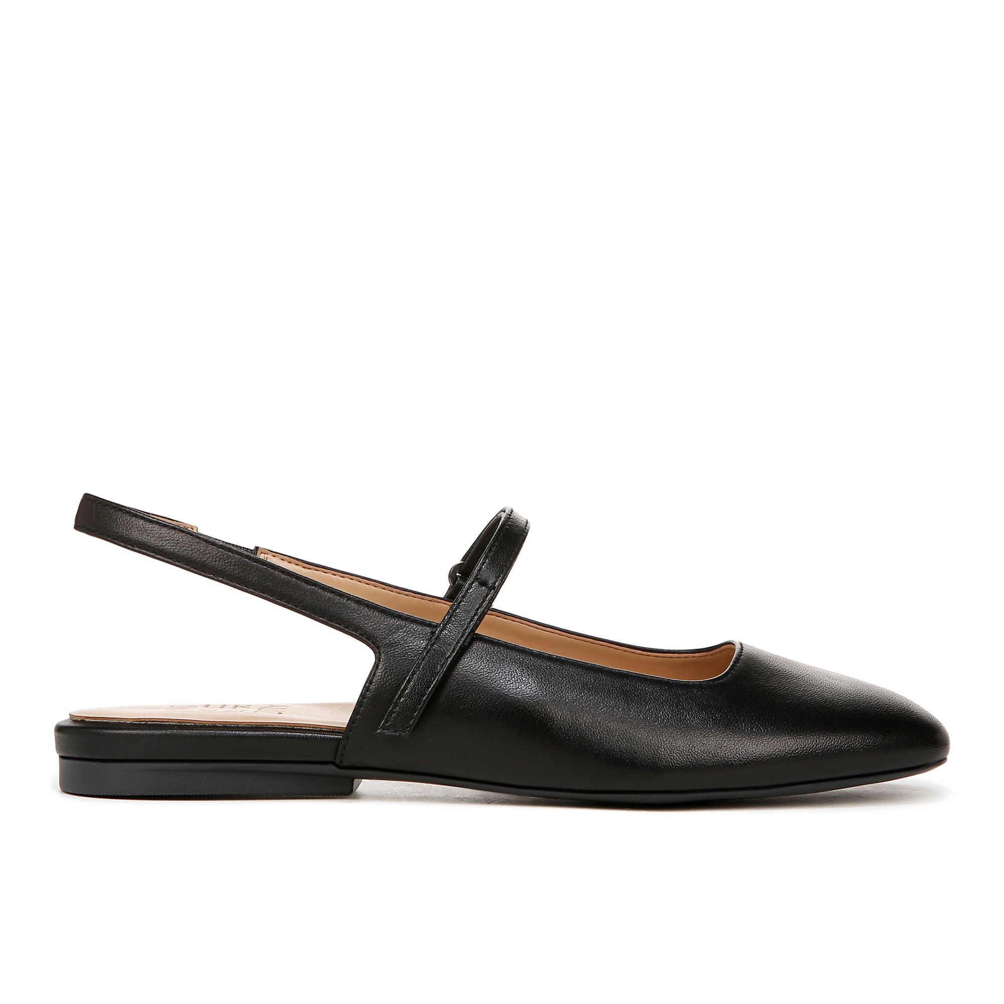Naturalizer Ballerine Mary Jane in pelle con punta squadrata e tacco 2cm