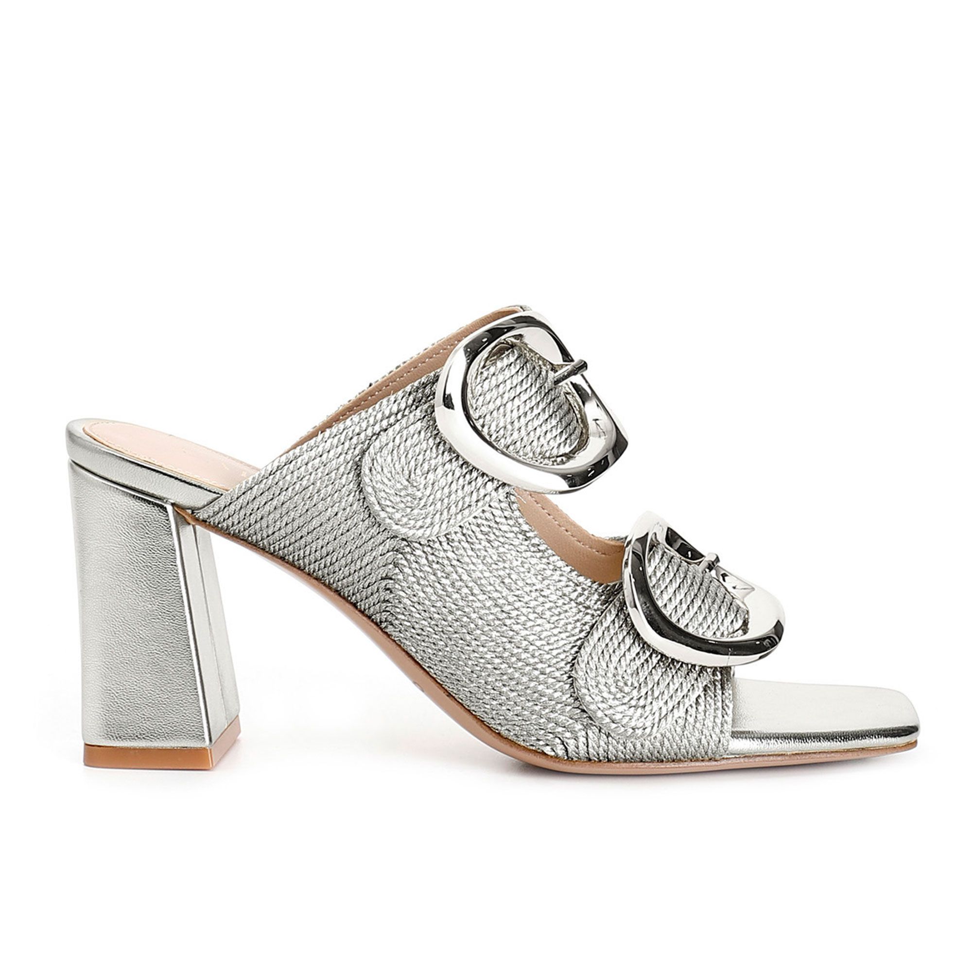 CafèNoir
Sandali con ricamo
a cordoncino
e tacco 8 cm