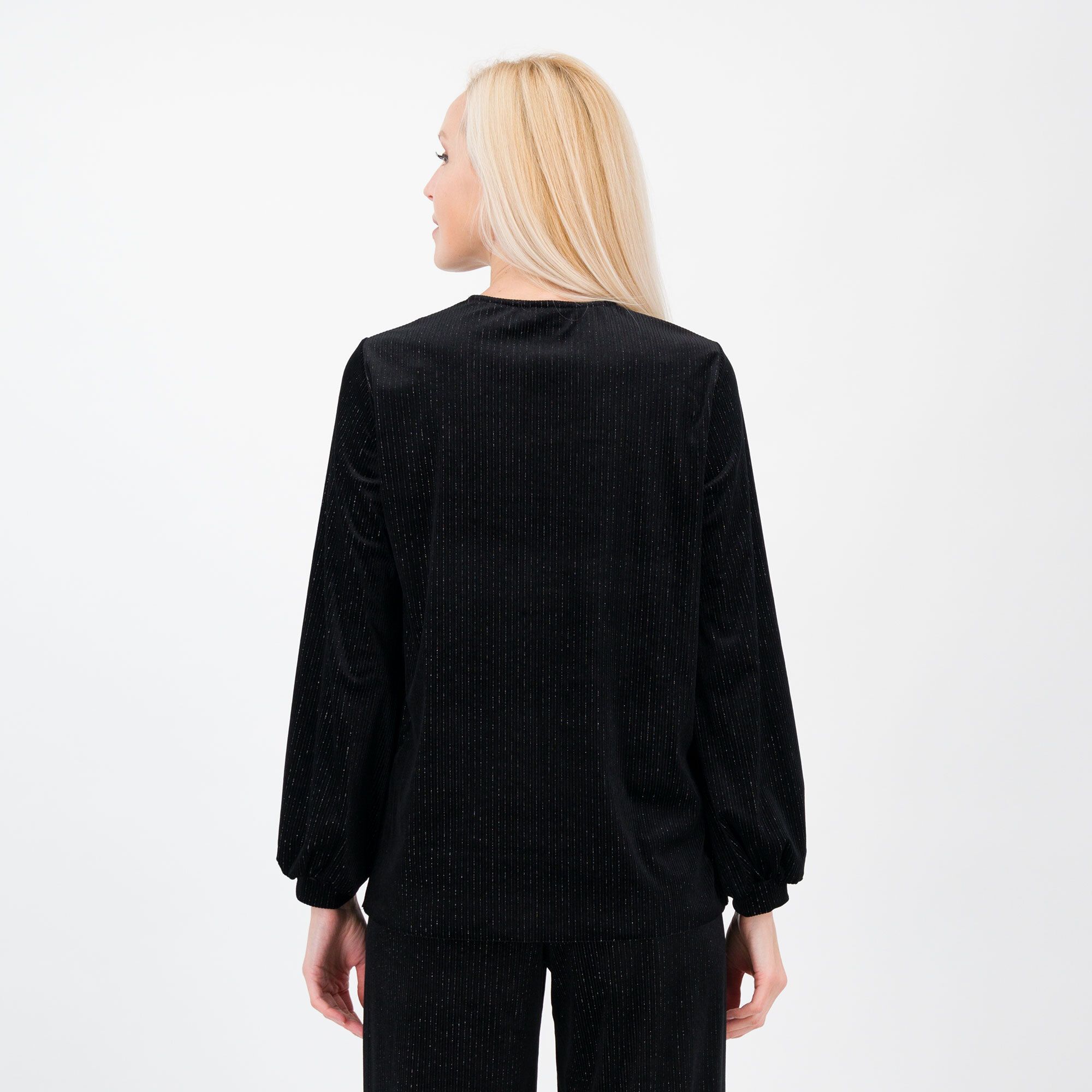 Image of SottoMarino Blusa in tessuto a costine con lamé061