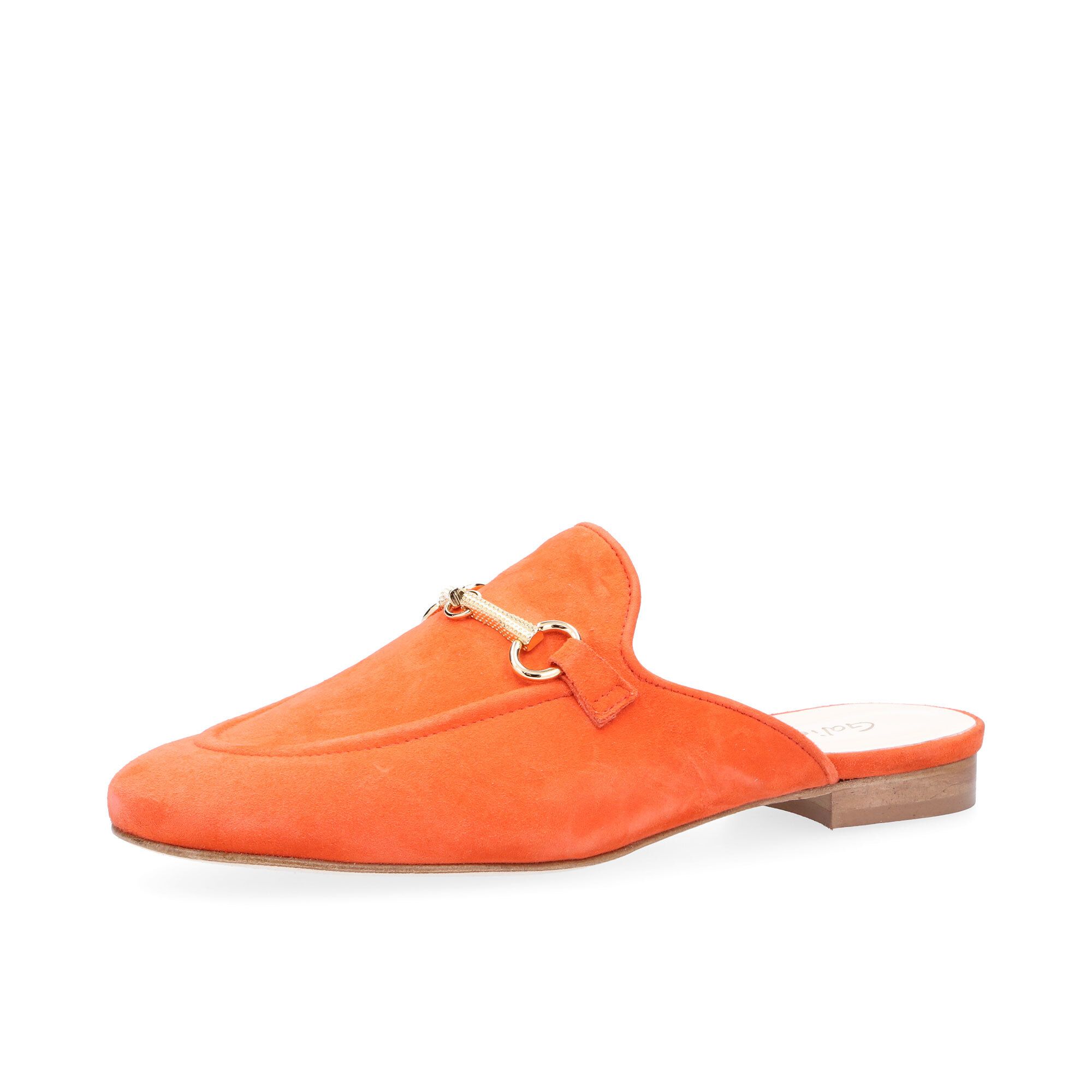 Galieti
Mocassini scalzati
in pelle scamosciata
con morsetto